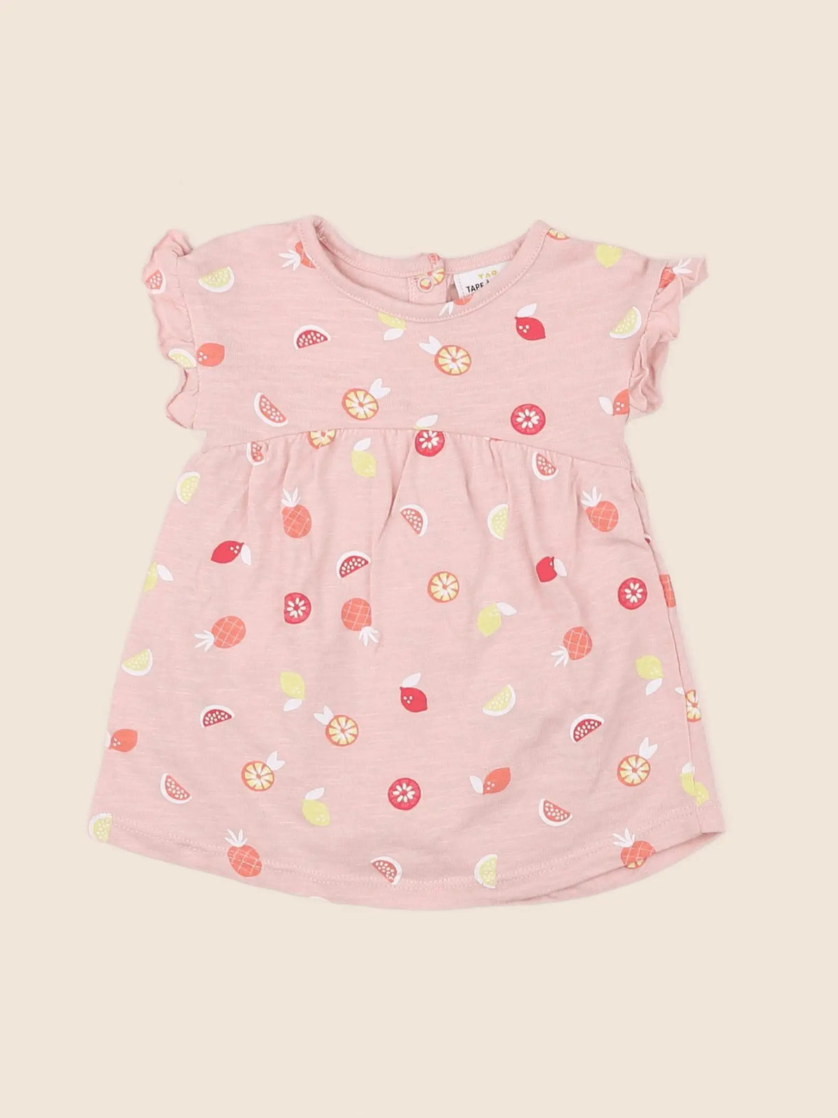 Tape à l'oeil - robe rose - 3 mois