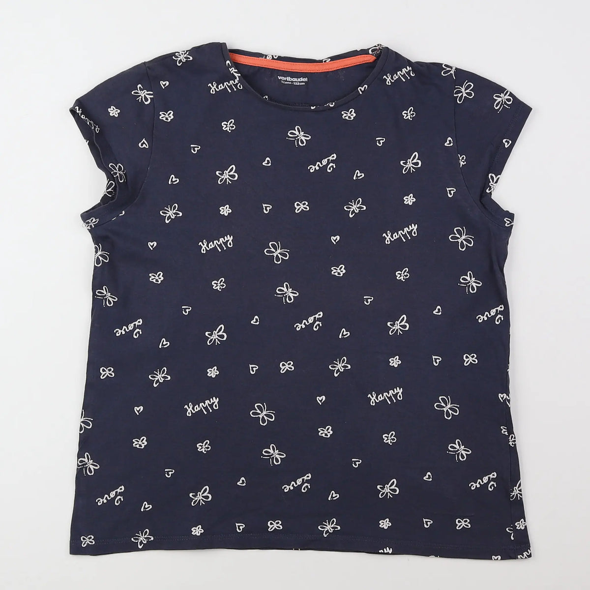 Vertbaudet - tee-shirt gris - 12 ans