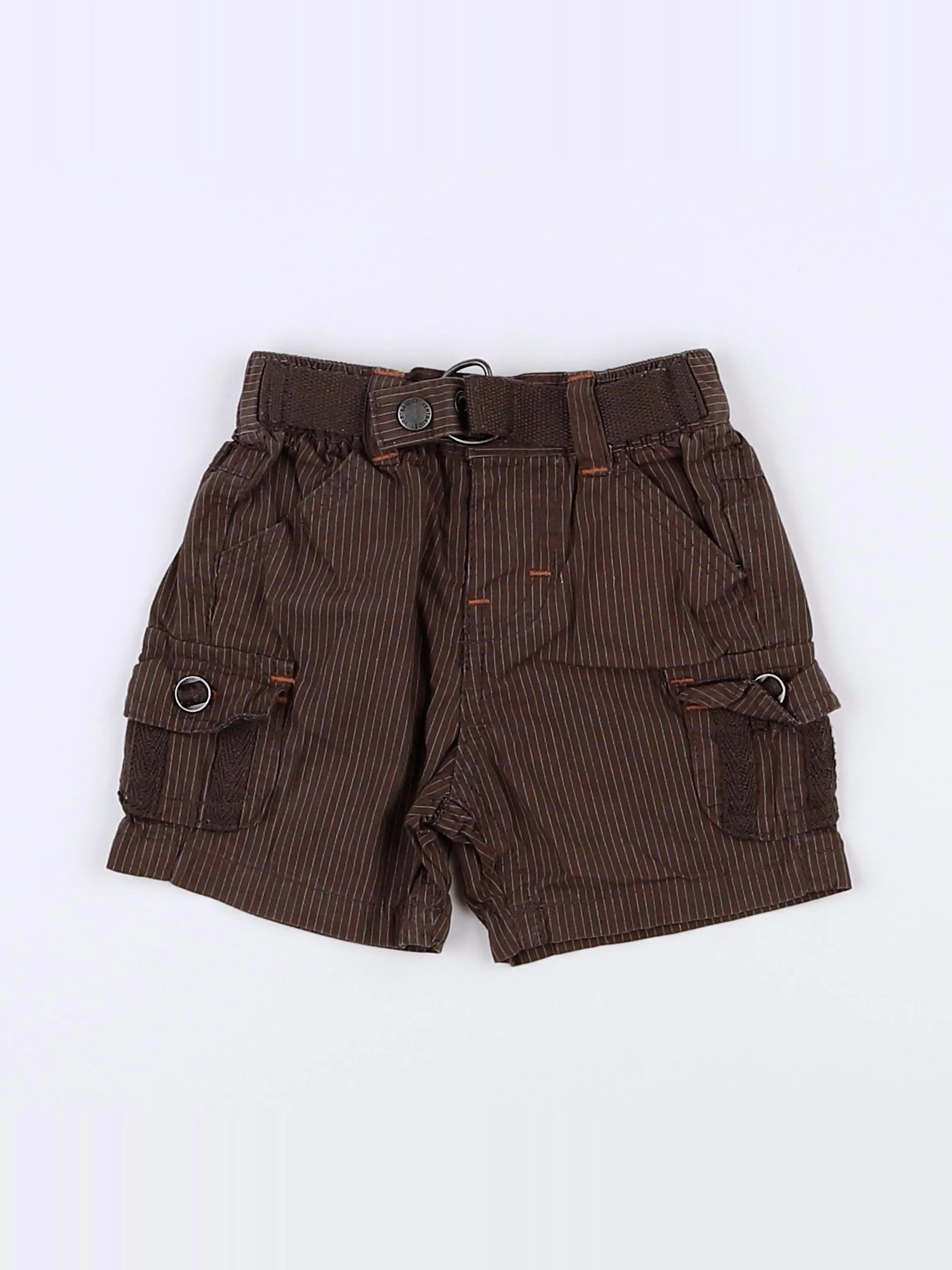 Vertbaudet - short marron - 3 mois