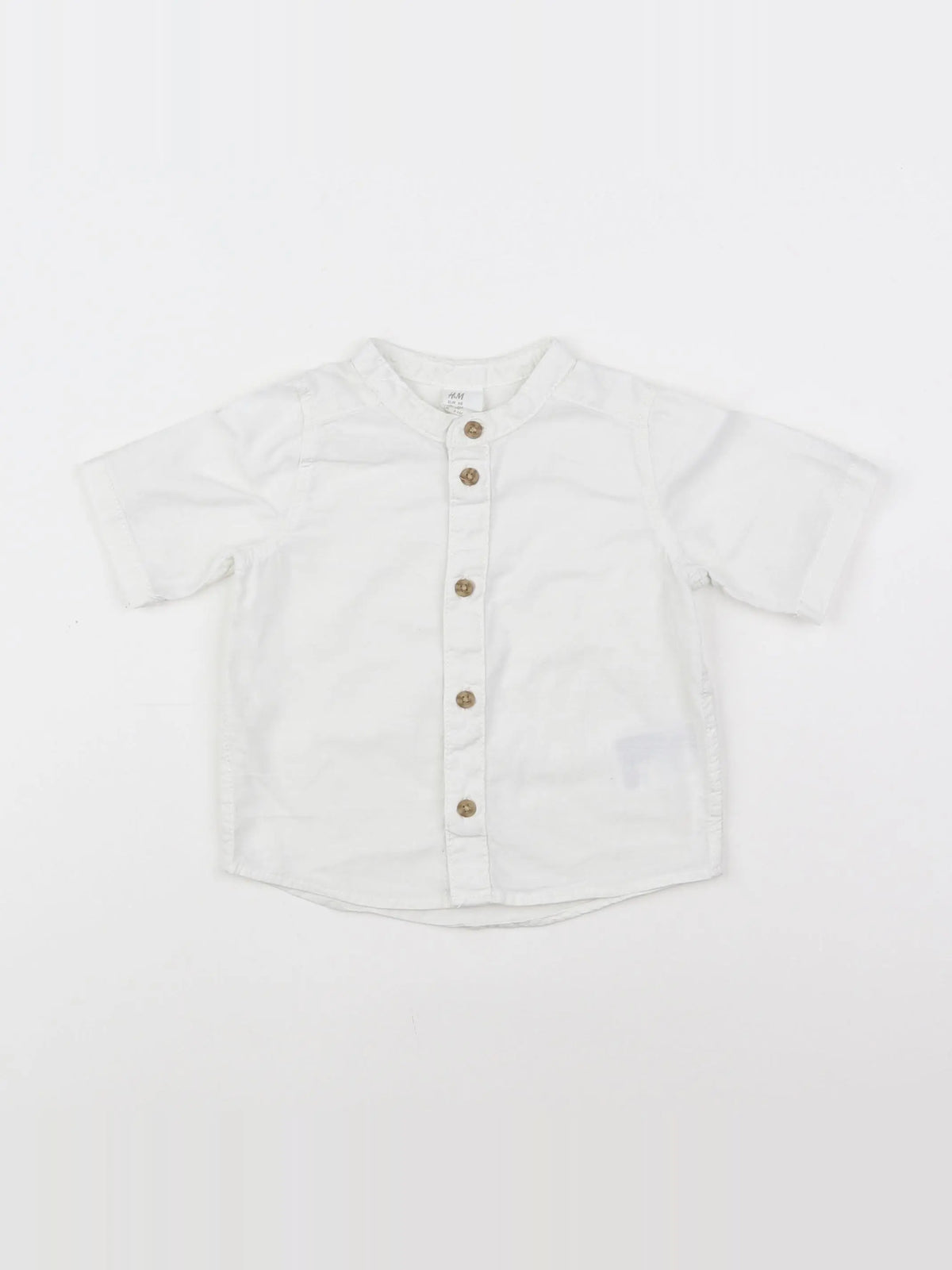 H&M - tee-shirt blanc - 6 mois