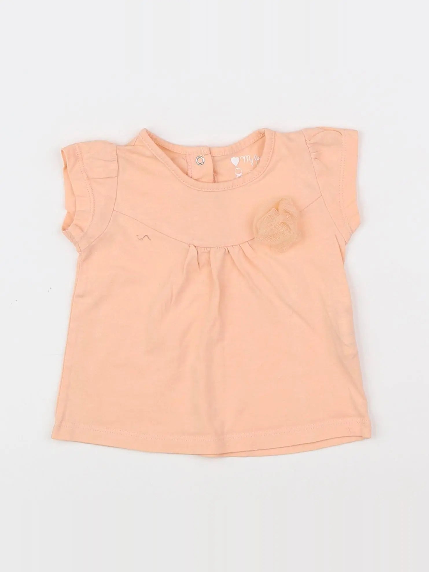 Tape à l'oeil - tee-shirt orange - 9 mois