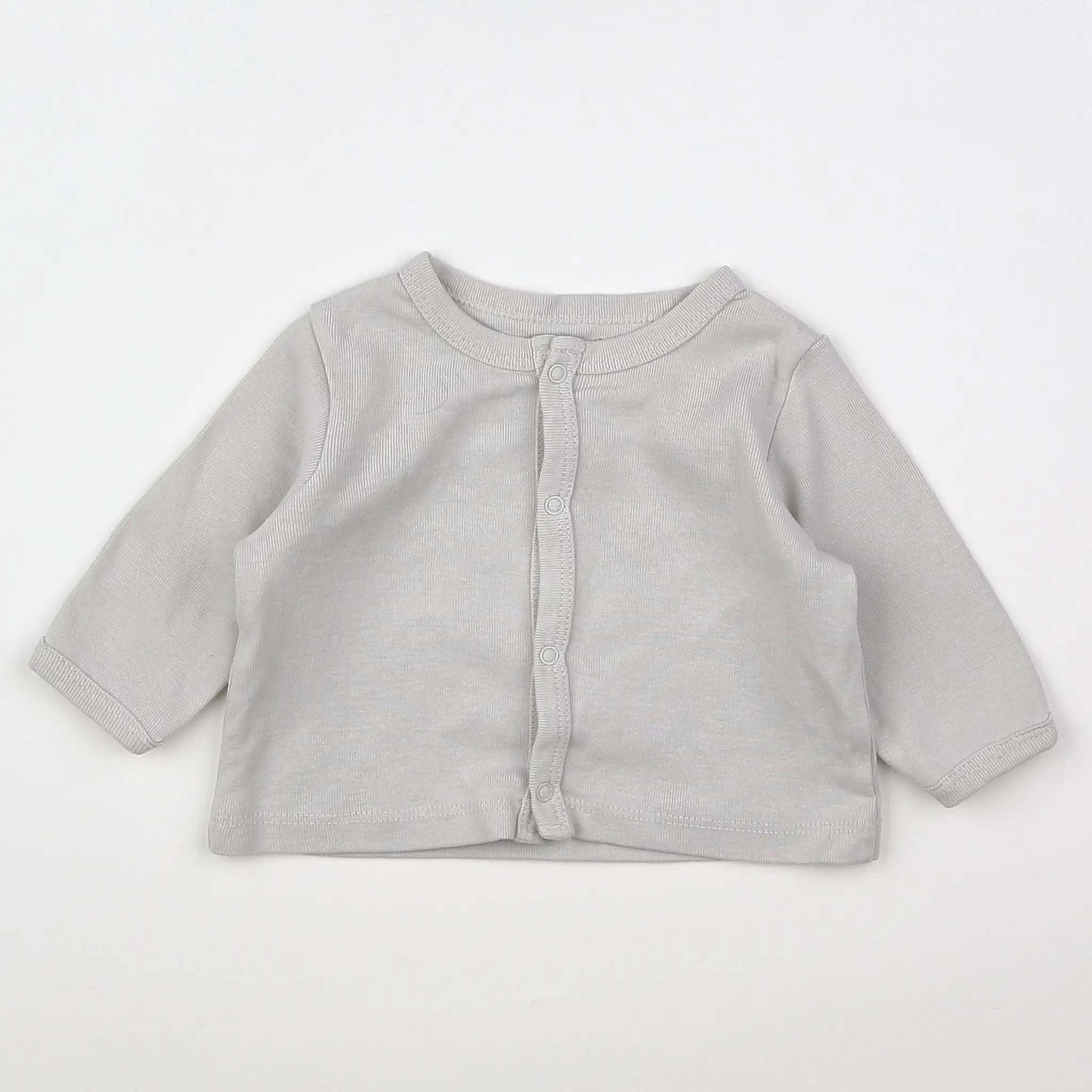 Vertbaudet - tee-shirt gris - 3 mois