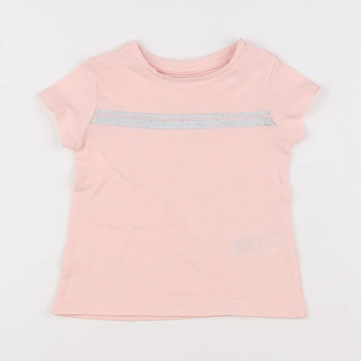 Vertbaudet - tee-shirt rose - 2 ans