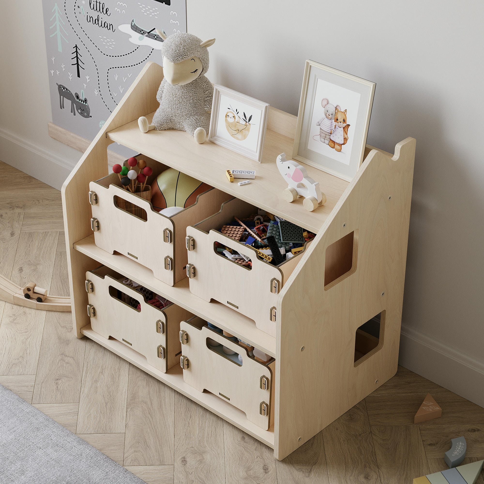 Étagère à jouets