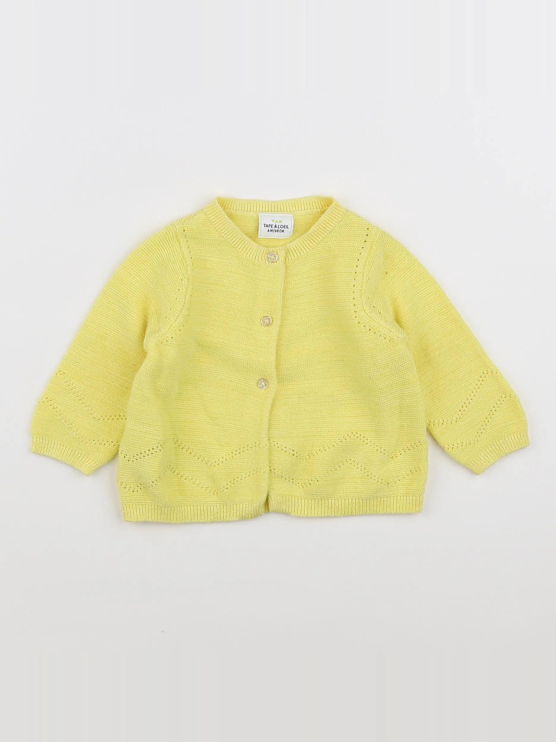 Tape à l'oeil - gilet jaune - 6 mois