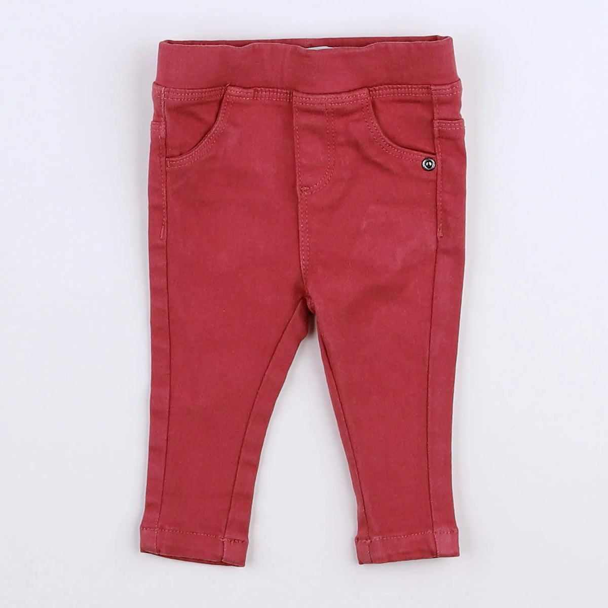 Vertbaudet - jegging rose - 3 mois