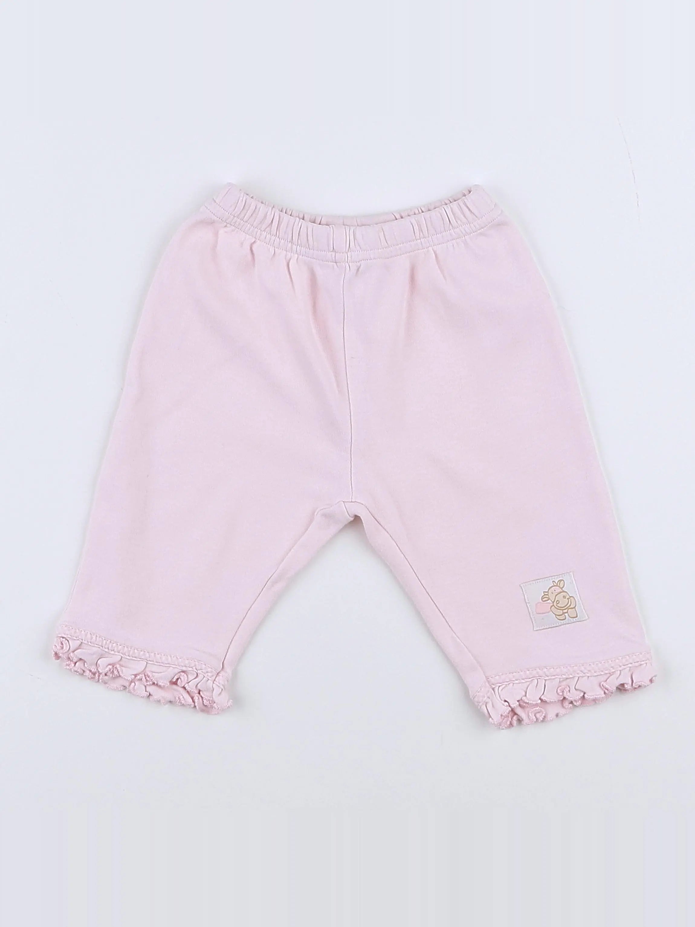 Noukie's - pyjama coton rose - 3 mois