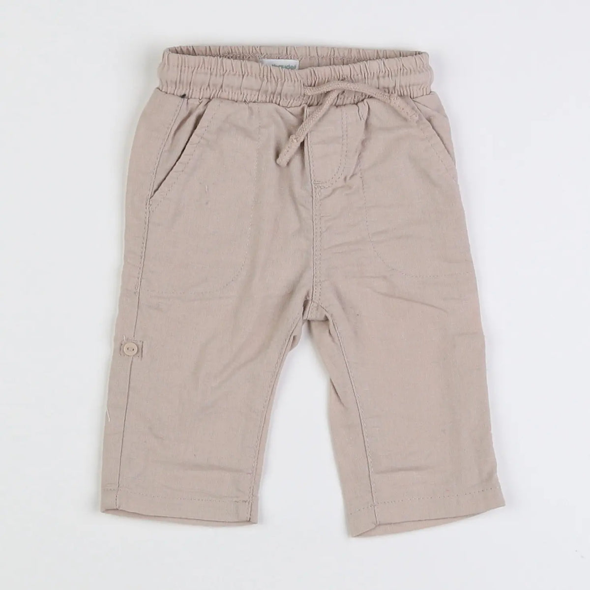 Vertbaudet - pantalon marron - 3 mois