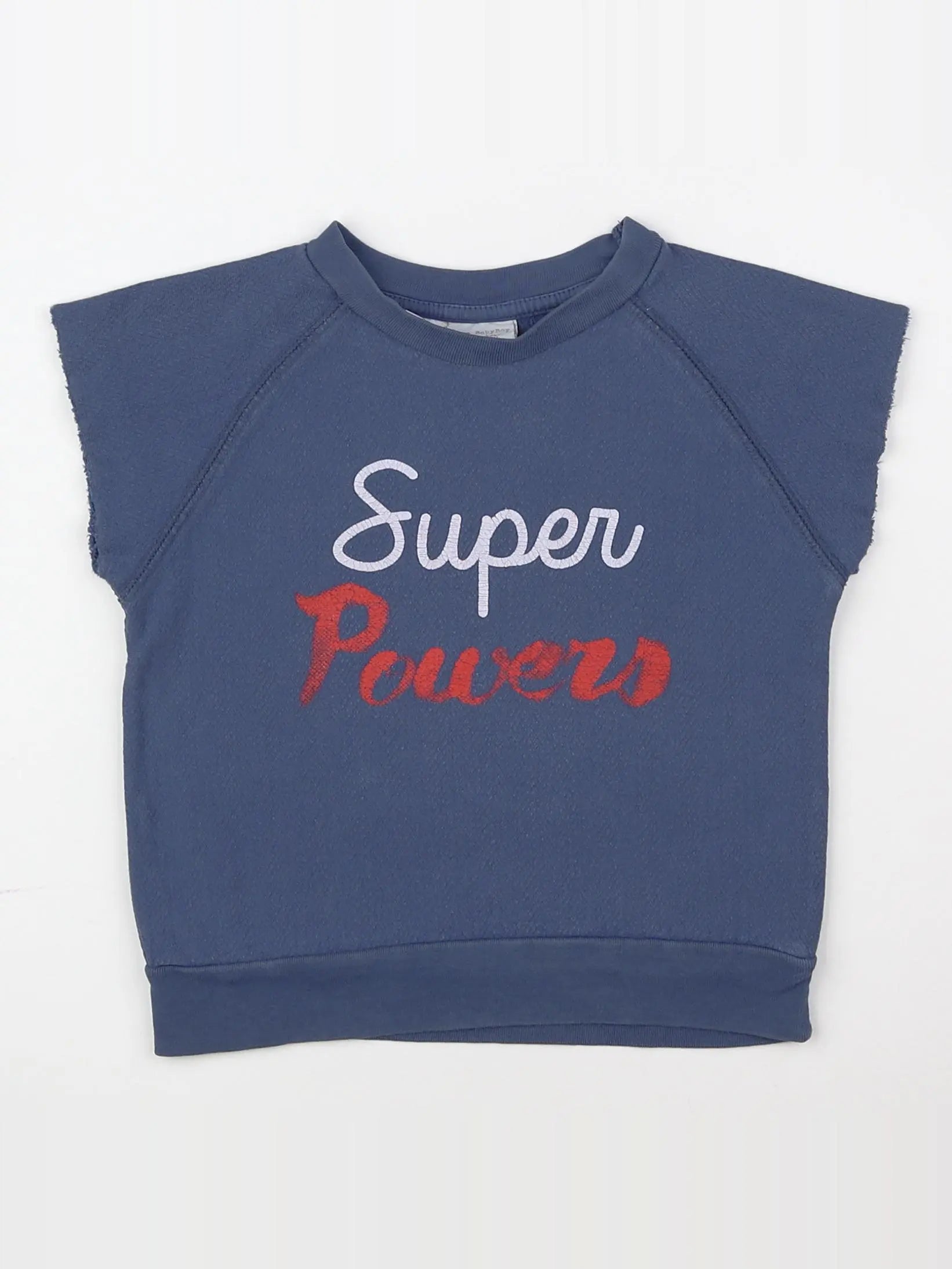 Zara - tee-shirt bleu - 9/12 mois