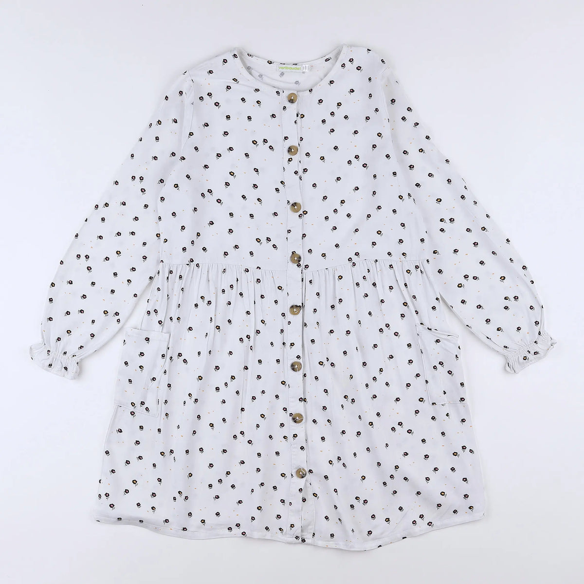 Vertbaudet - robe blanc - 10 ans