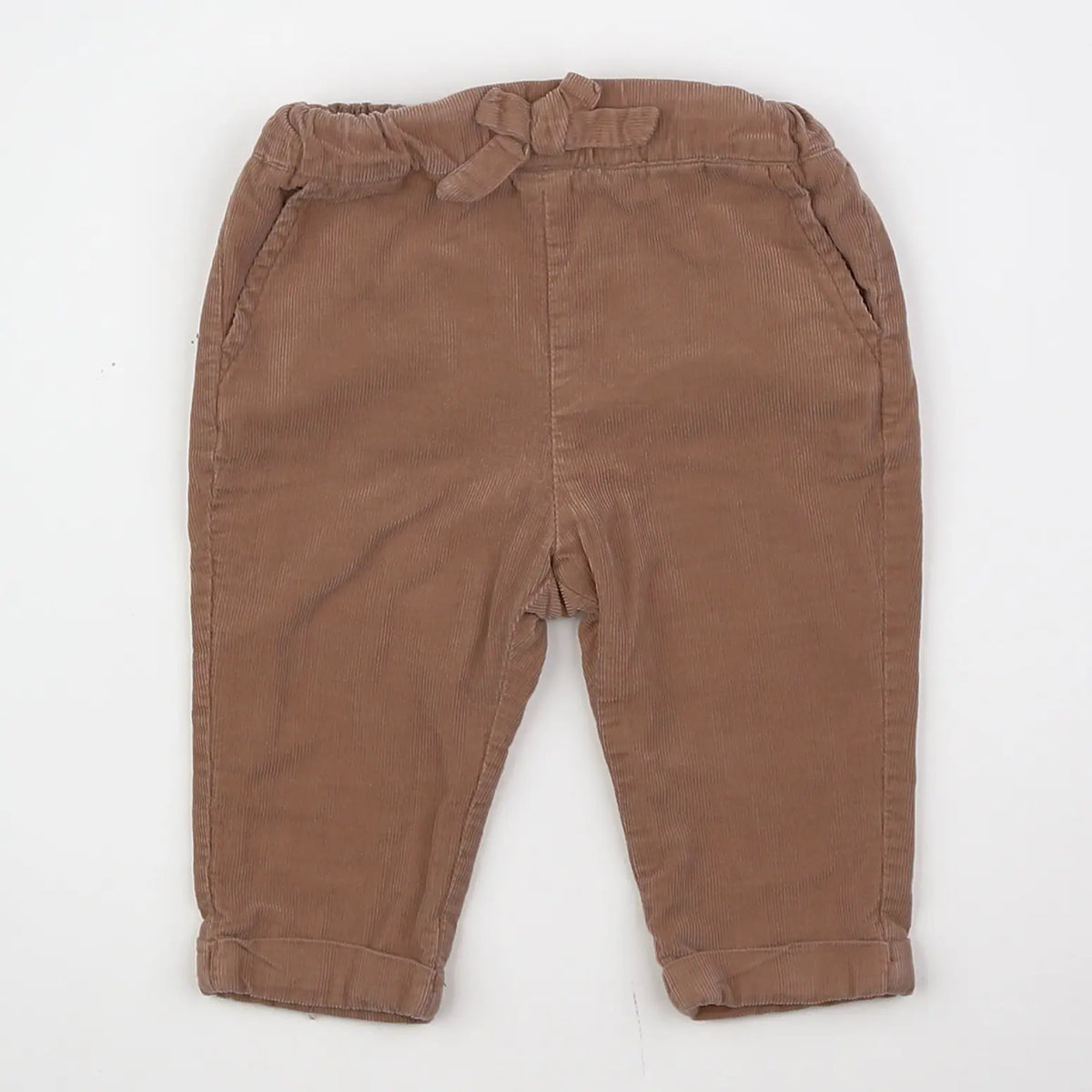 Vertbaudet - pantalon marron - 3 mois