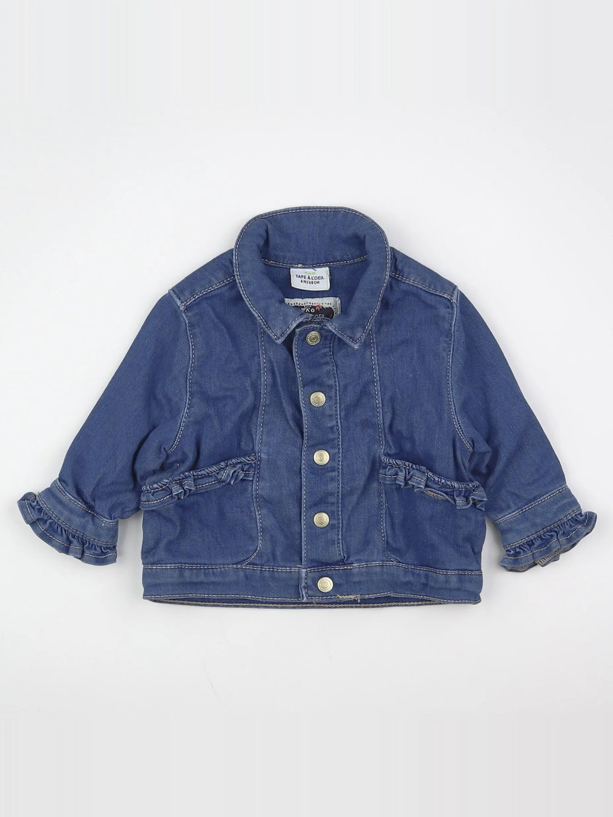 Tape à l'oeil - veste bleu - 6 mois