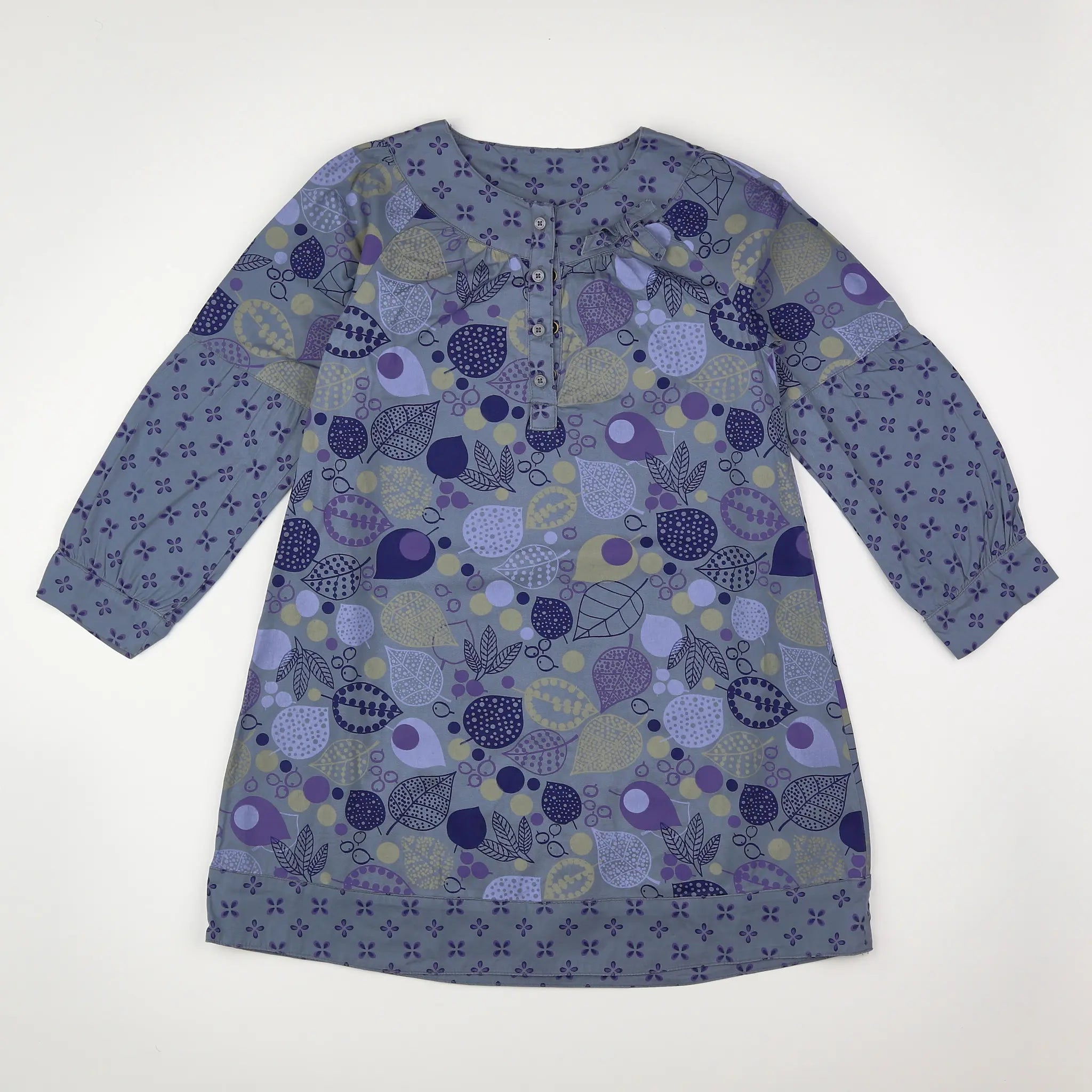 Vertbaudet - robe bleu - 8 ans