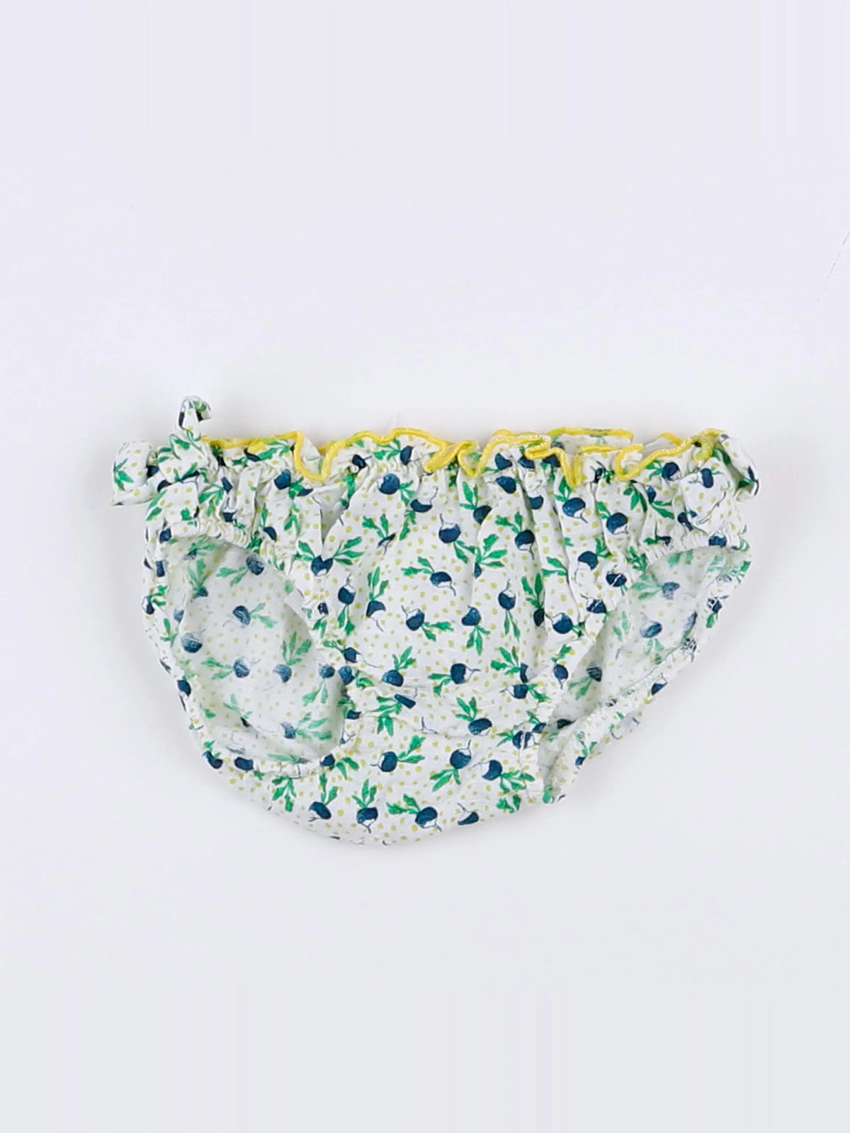 Catimini - bloomer blanc, vert - 6 mois