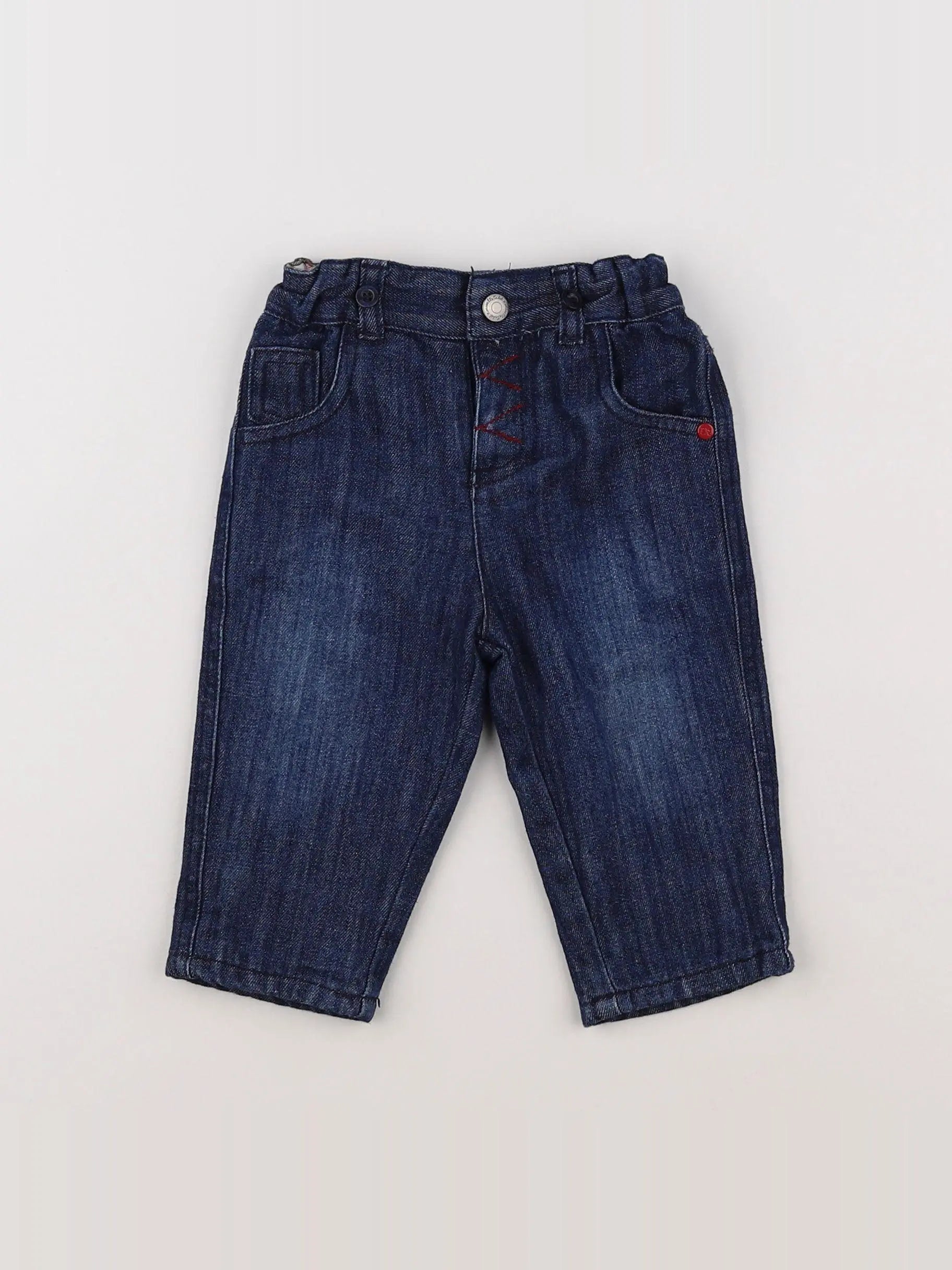 Cadet Rousselle - jean bleu - 6 mois