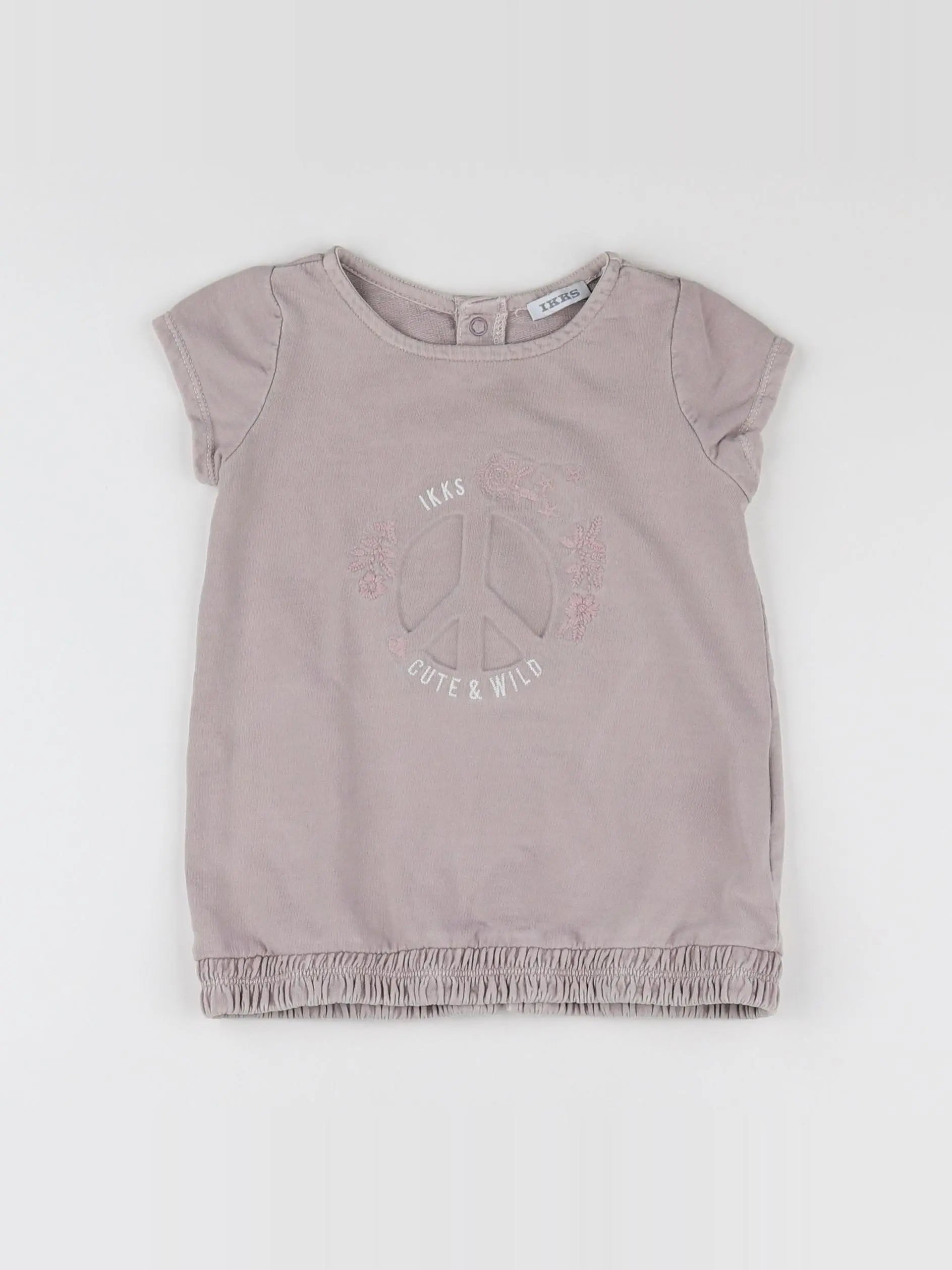 IKKS - robe rose - 6 mois
