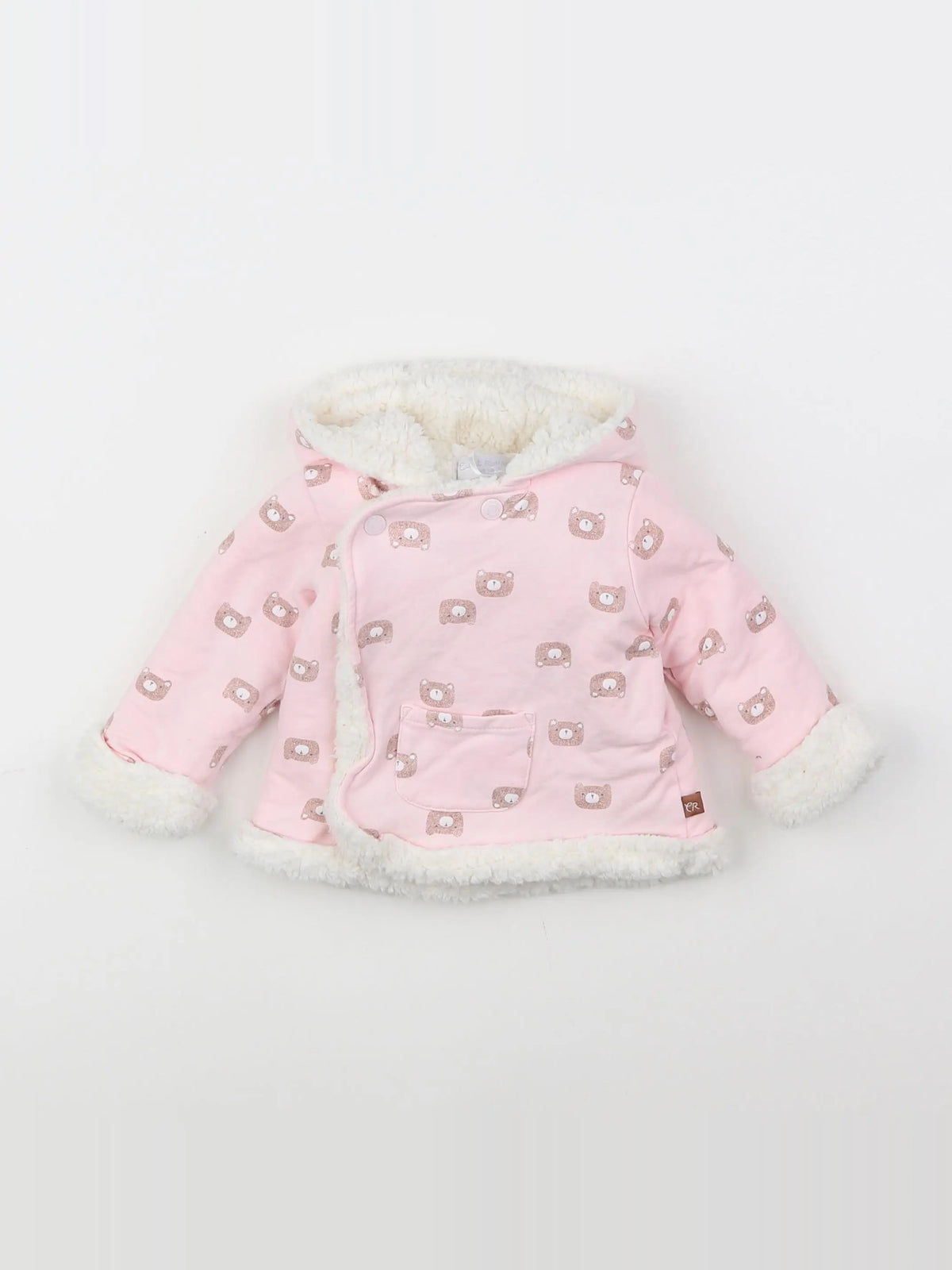 Cadet Rousselle - gilet rose - 6 mois