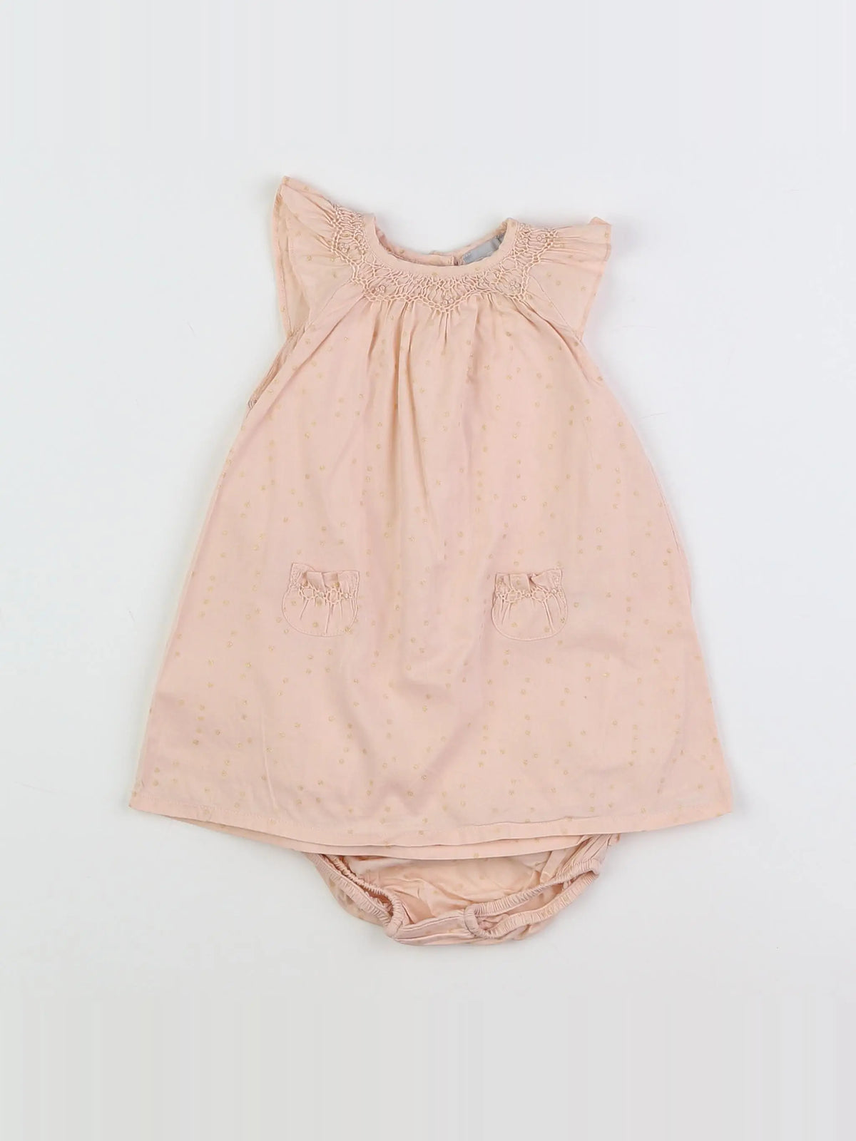 Cyrillus - robe rose - 3 mois