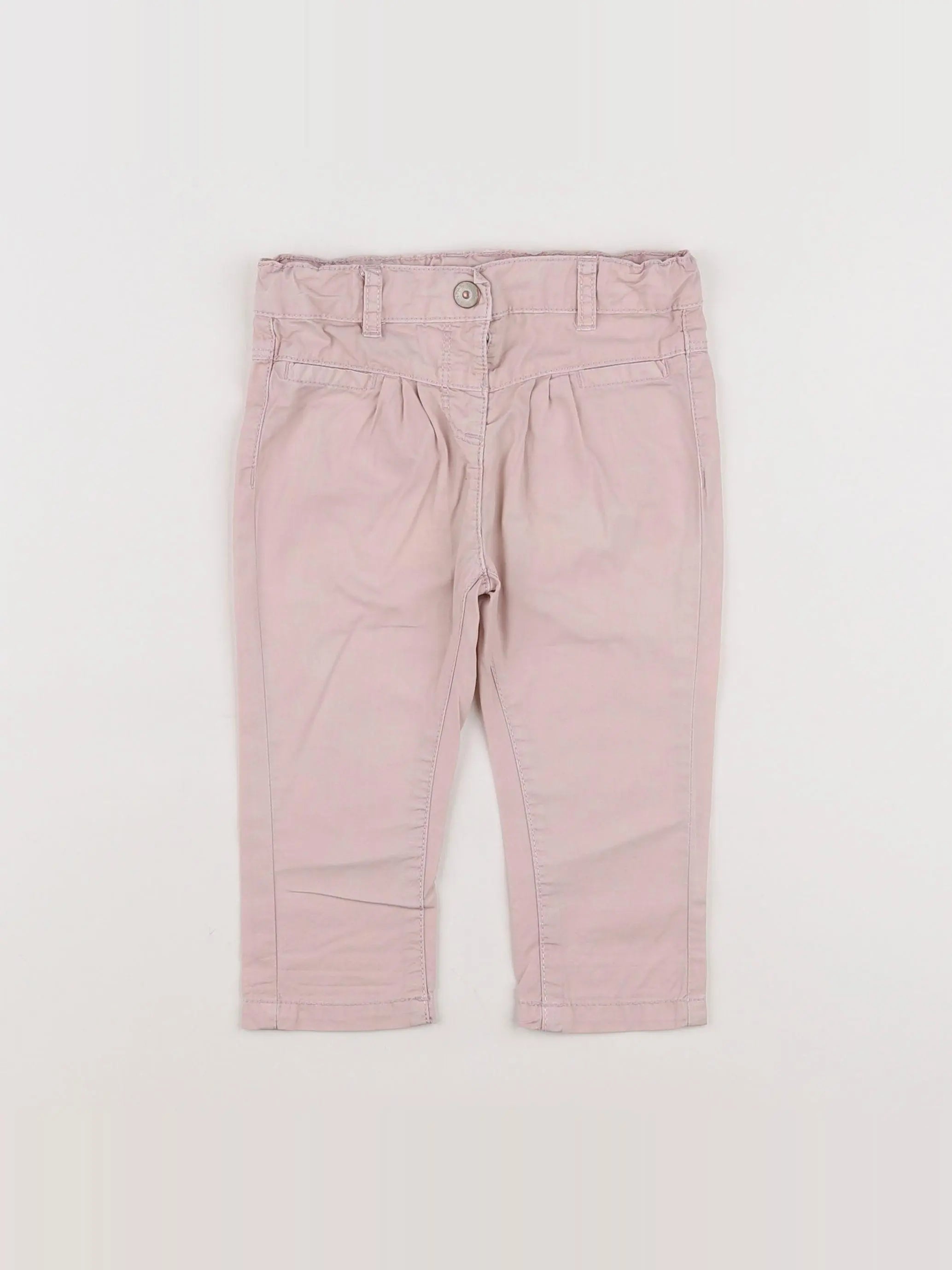 Tape à l'oeil - pantalon rose - 12 mois