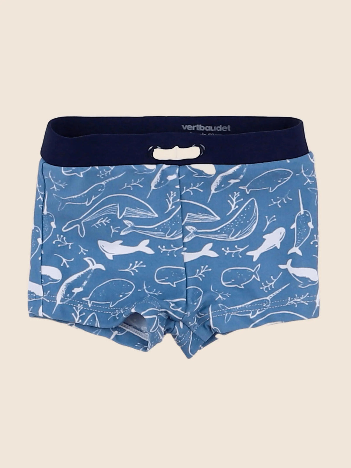 Vertbaudet - maillot de bain bleu - 3 mois