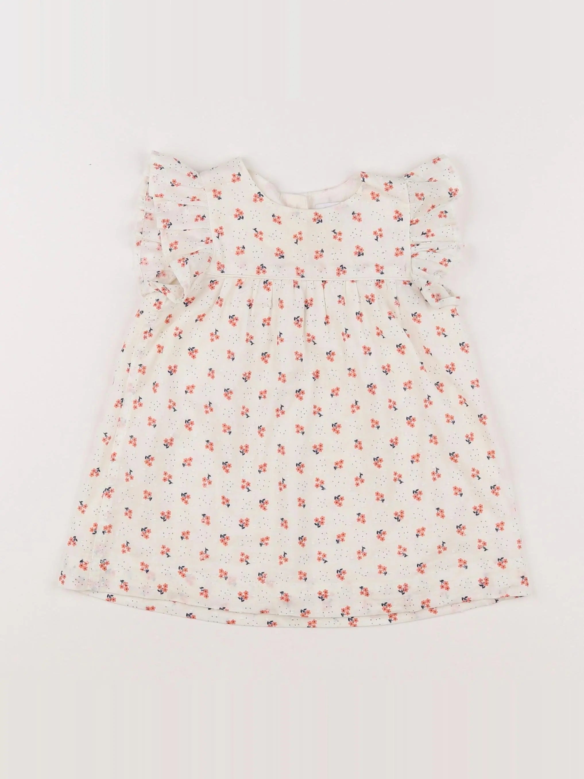 Cadet Rousselle - robe beige - 12 mois