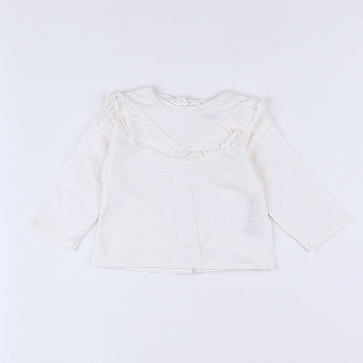 Vertbaudet - tee-shirt blanc - 3 mois