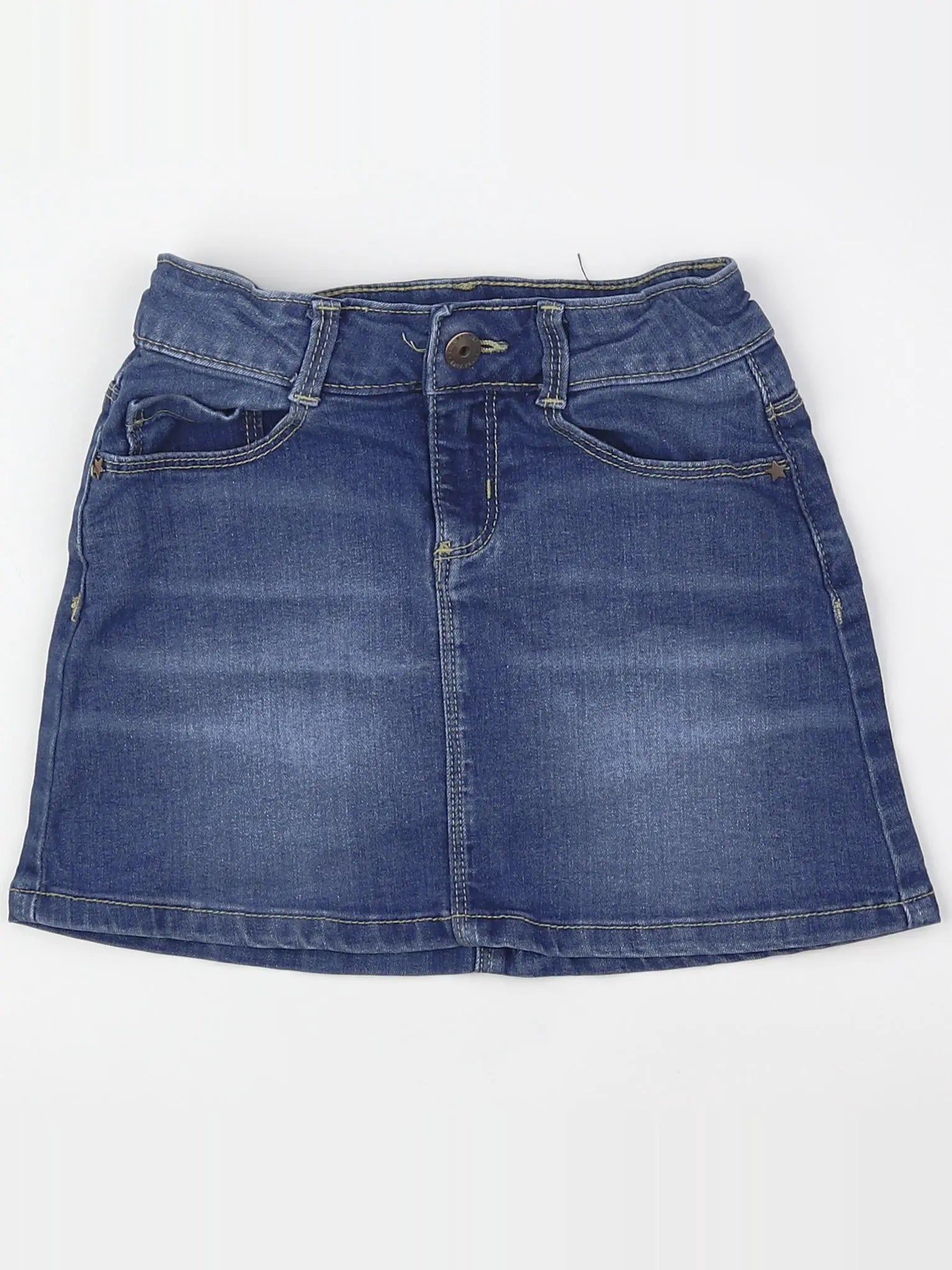 Vertbaudet - jupe bleu - 8 ans