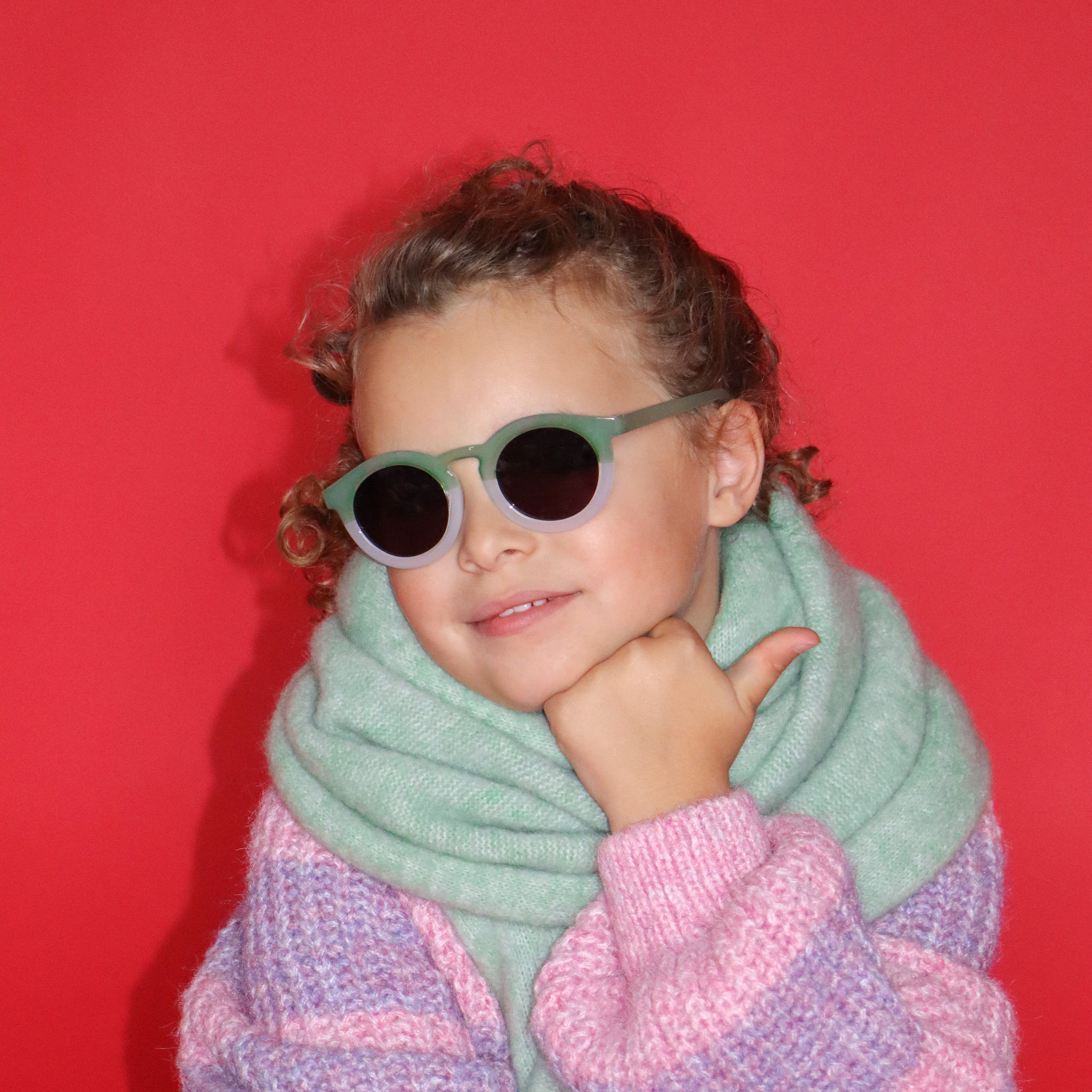 Lunettes de Soleil 3 ans et + Bicolore Transparent - CAT 3