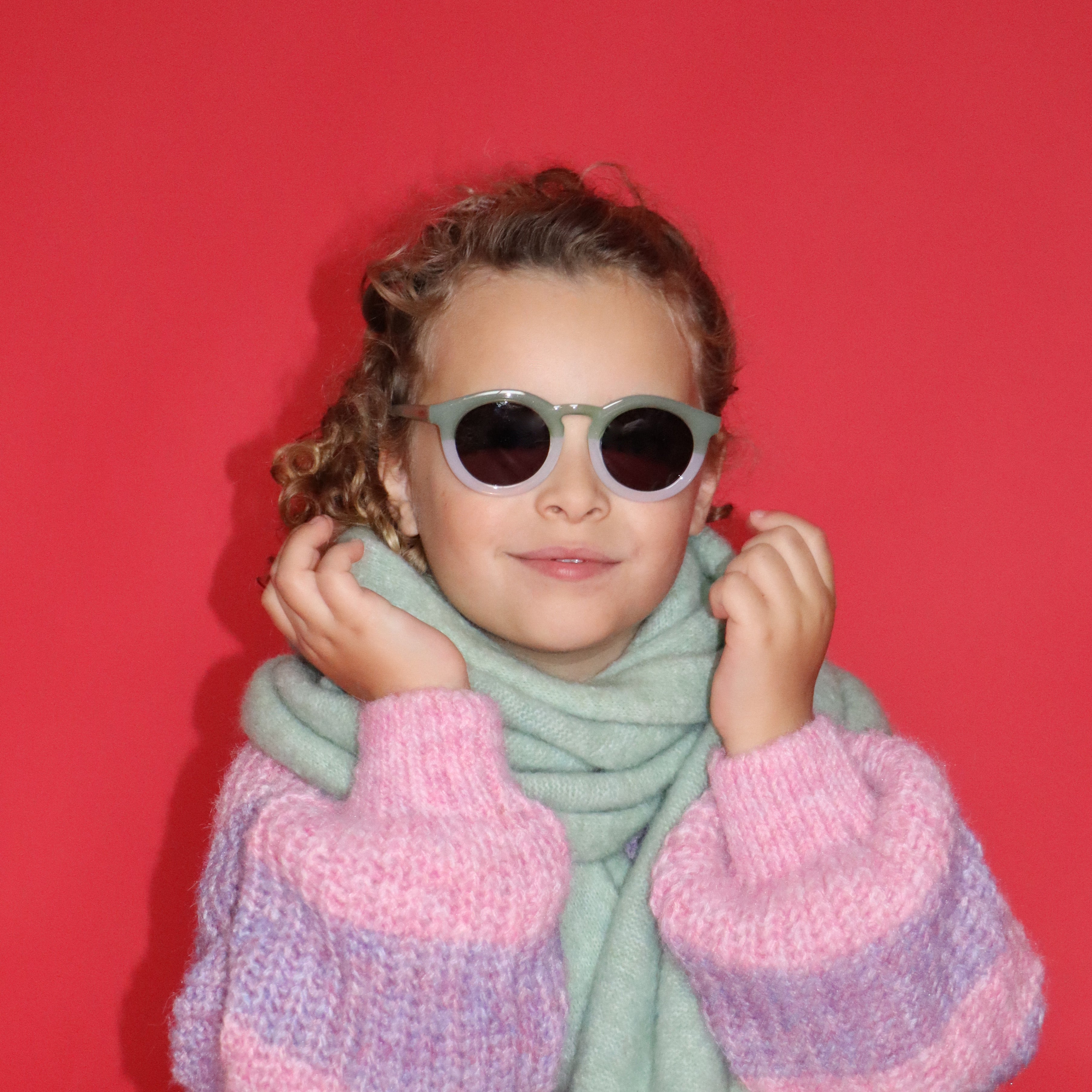 Lunettes de Soleil 3 ans et + Bicolore Transparent - CAT 3