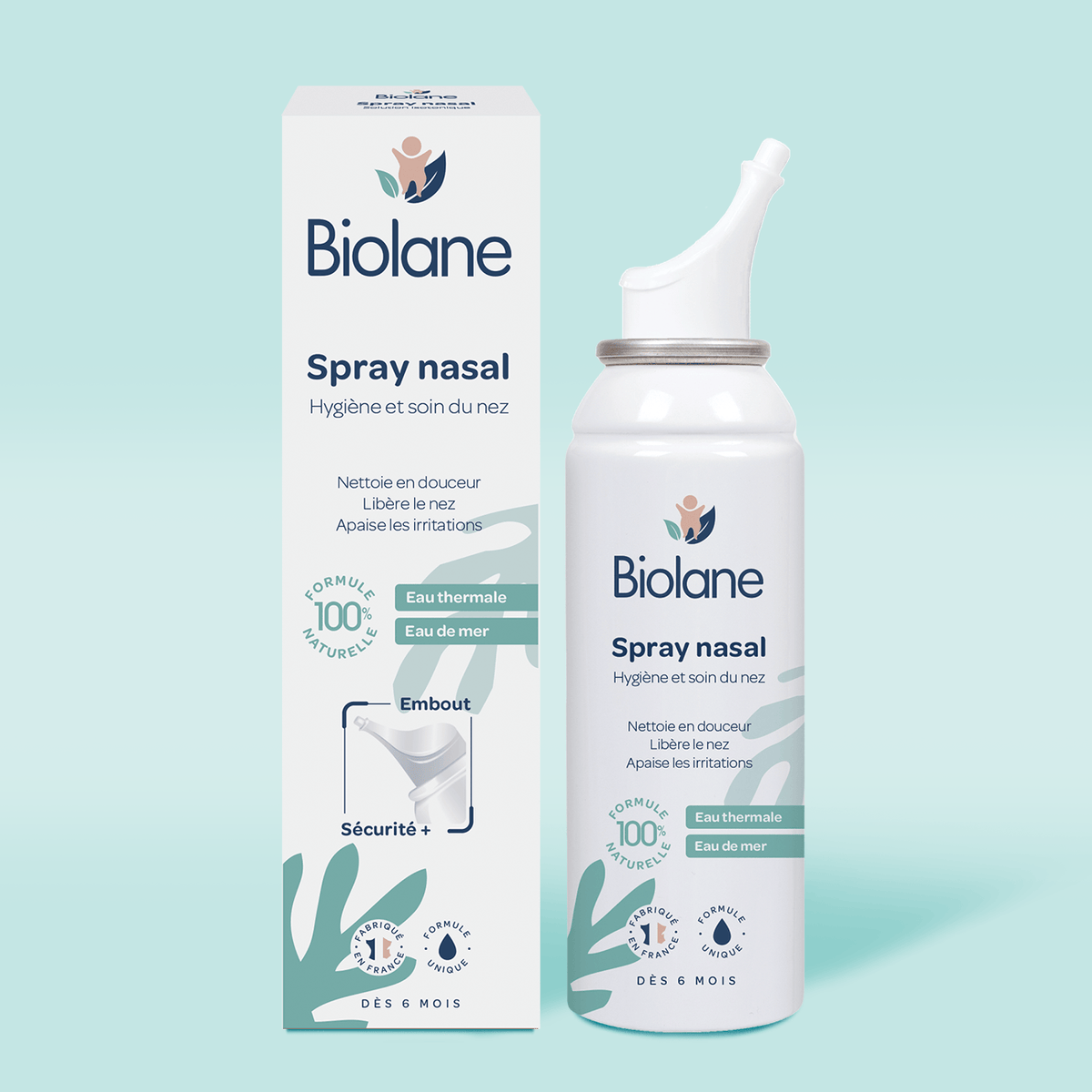 Spray nasal : formule 100% naturelle 100 ml