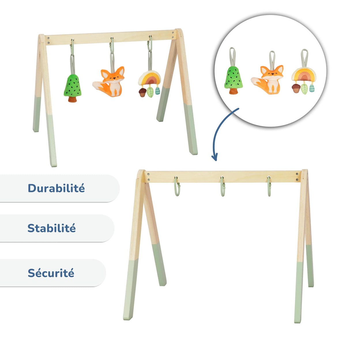 Gym pour bébé Montessori BusyKids