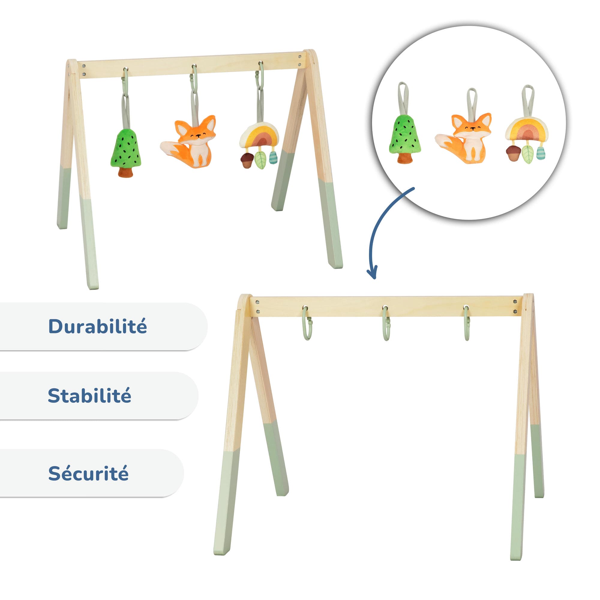 Gym pour bébé Montessori BusyKids