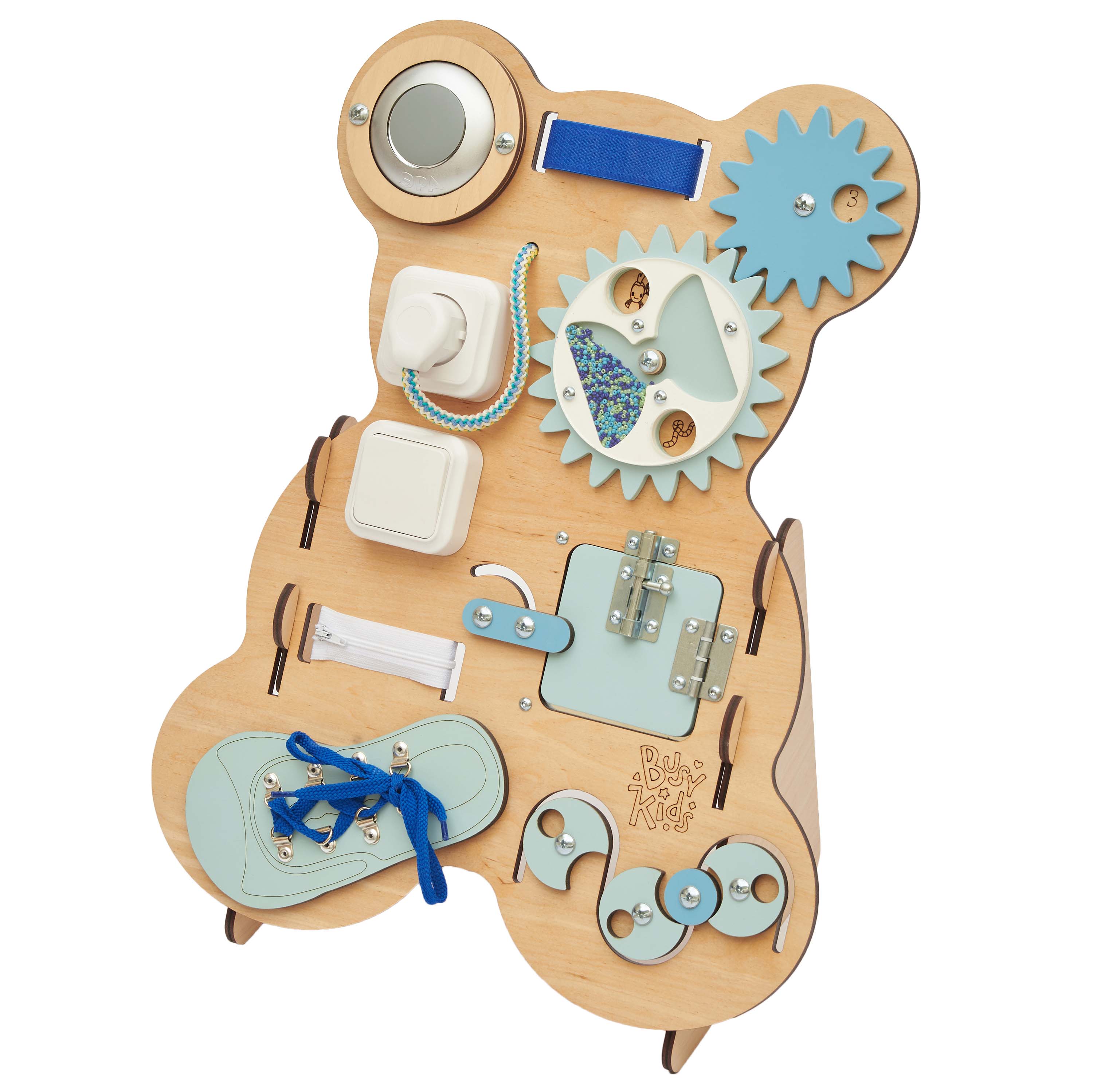 Busy Board «Ourson Curieux» - Jouet éducatif