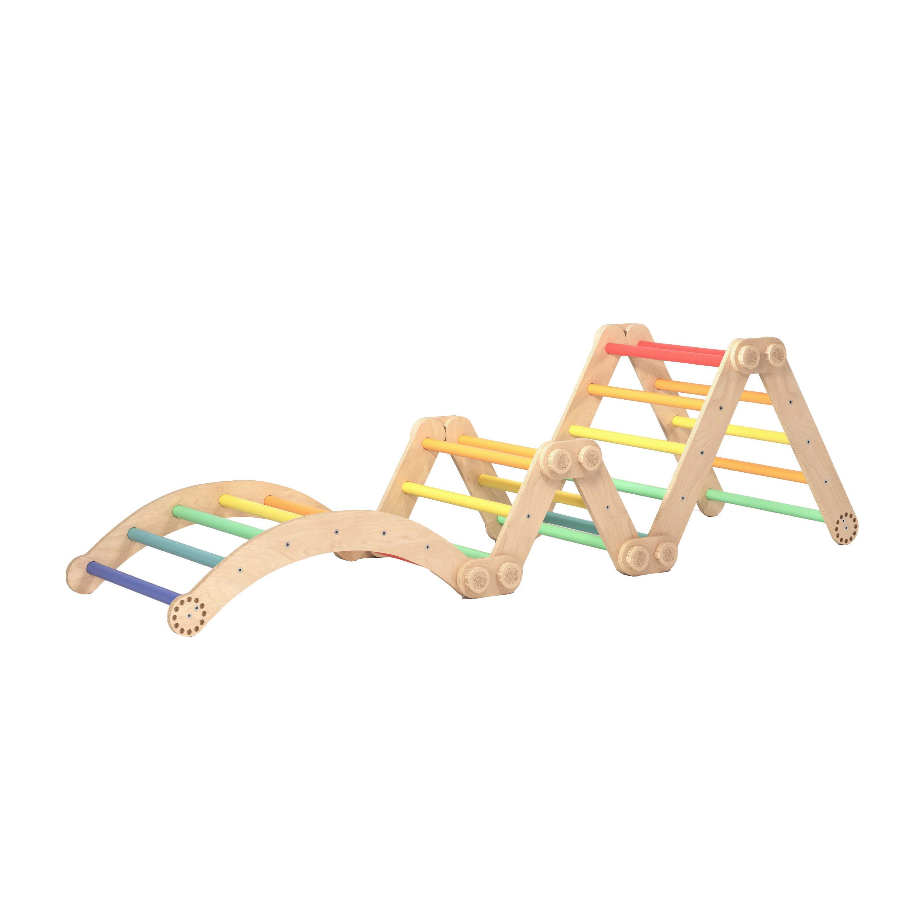 Grand ensemble d’escalade inclinable - Set L