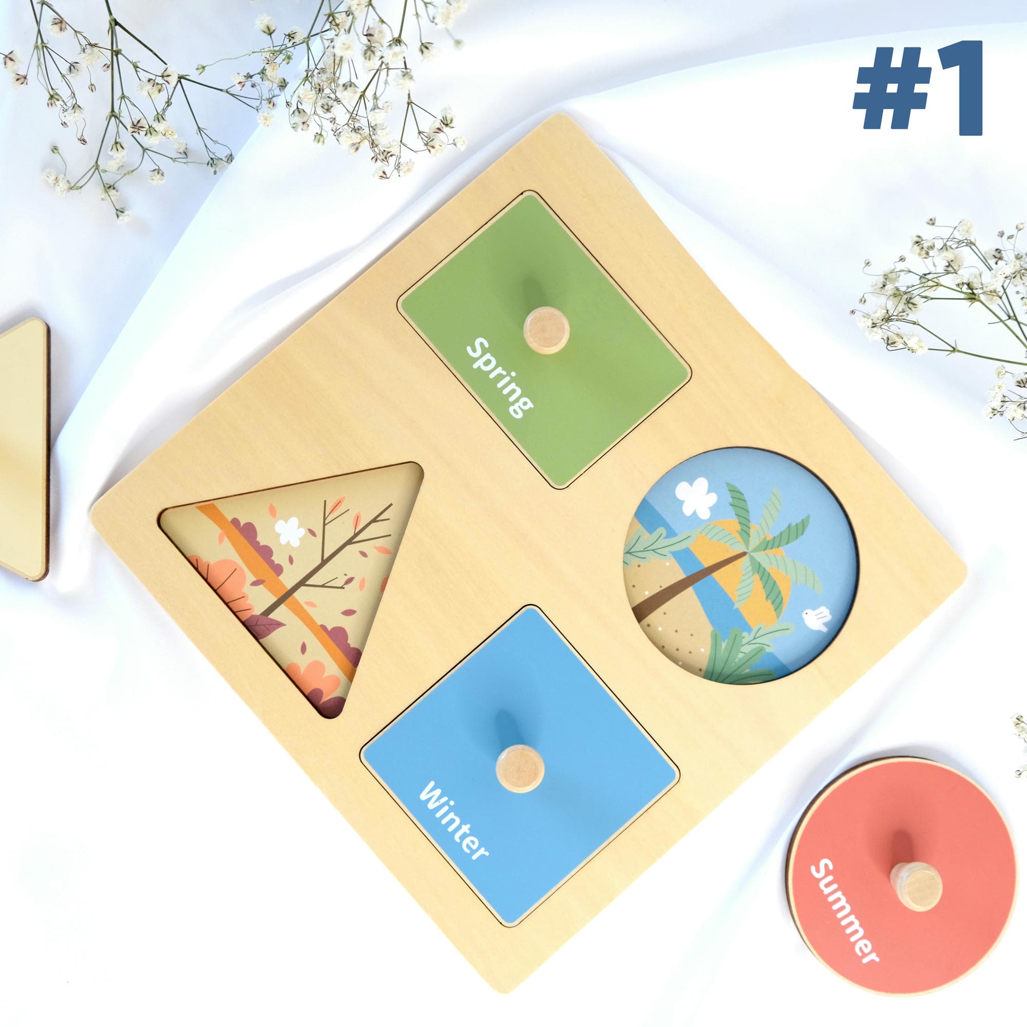 Coffret de Jeu Montessori pour les enfants de 12 à 18 mois