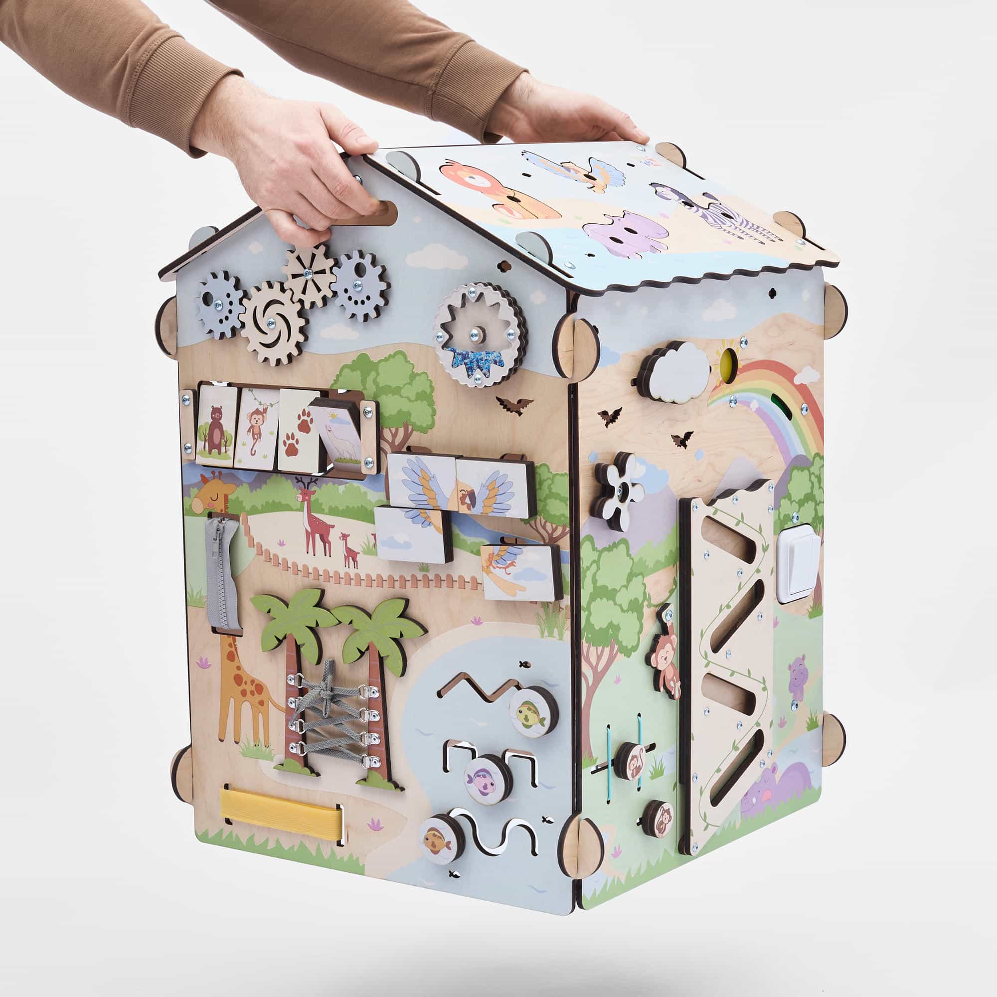 Busy board Maison d’activités “ZOO” de BusyKids