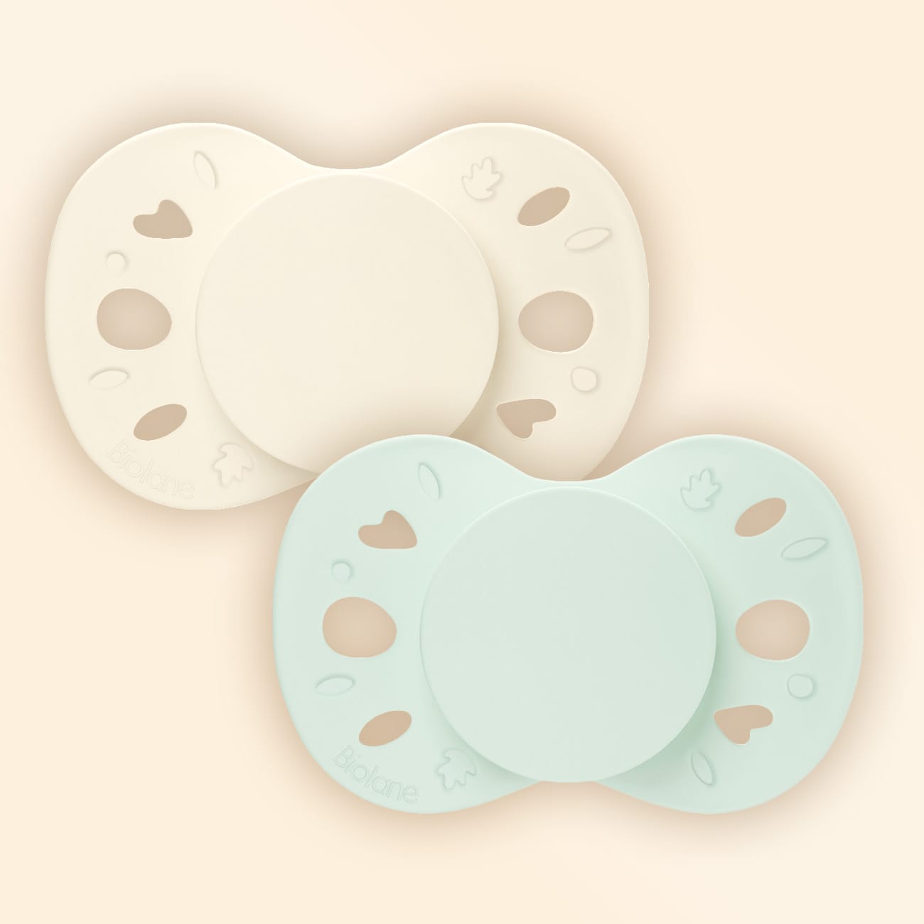 [OLD] Lot de 2 sucettes anatomiques 0-6 mois Vert