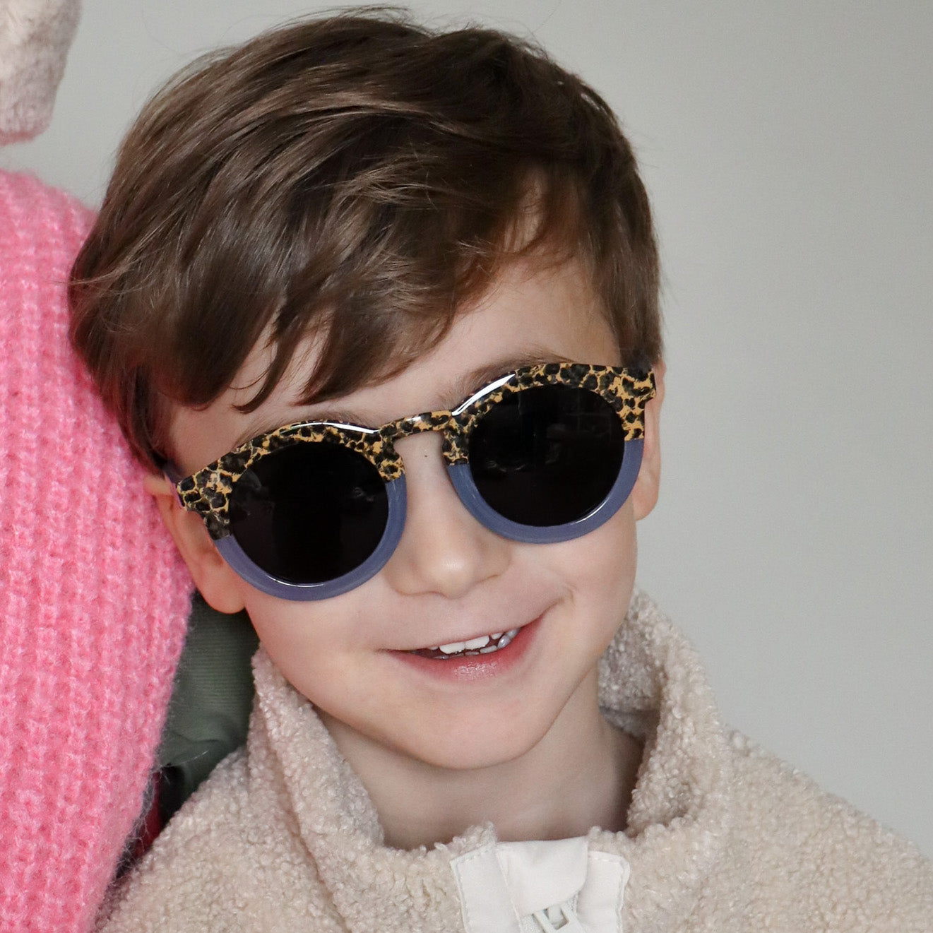 Lunettes de Soleil 3 ans et + Léopard Transparent - CAT 3