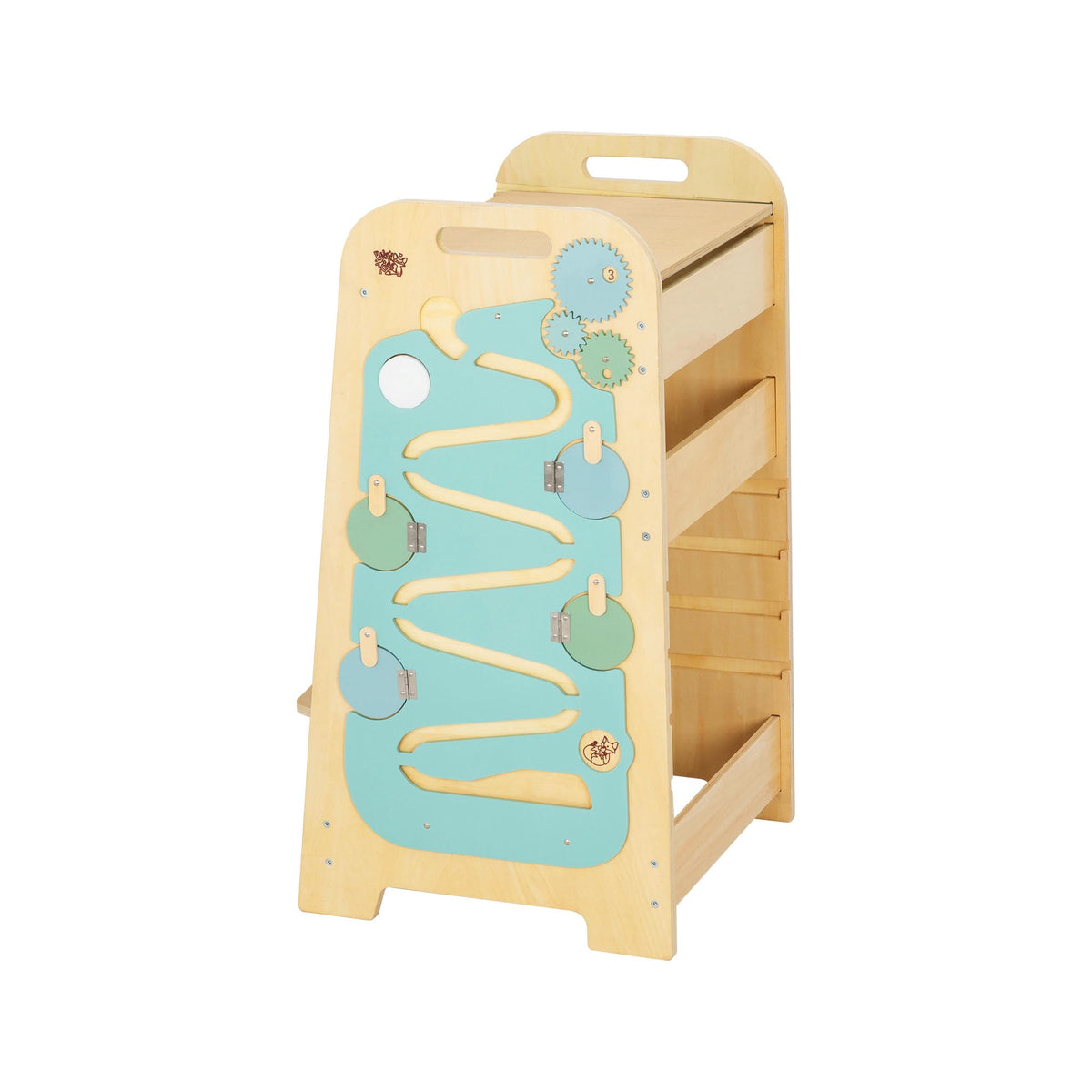 Tour d'observation multifonction 5 en 1 - Play XL - Menthe/Jaune