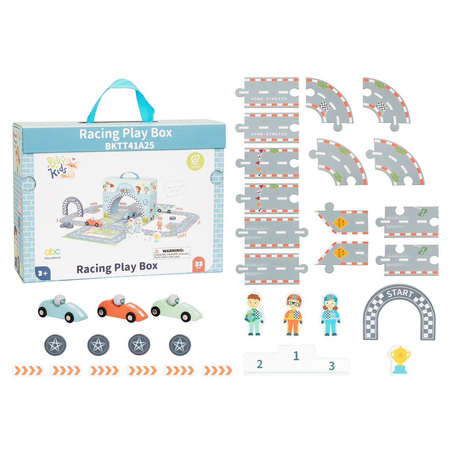 Jeu mobile "Courses" de BusyKids