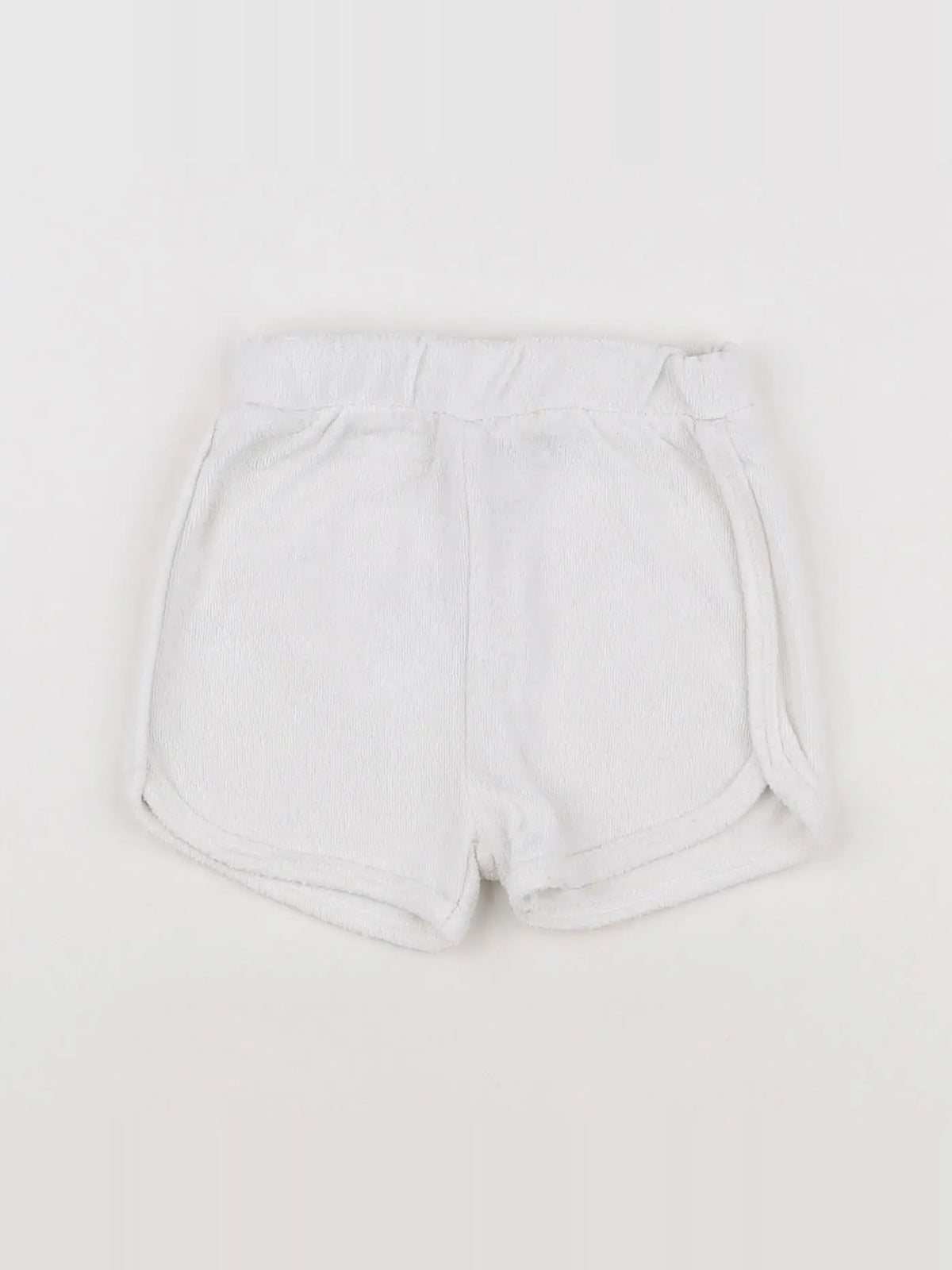 Vertbaudet - short blanc - 9 mois