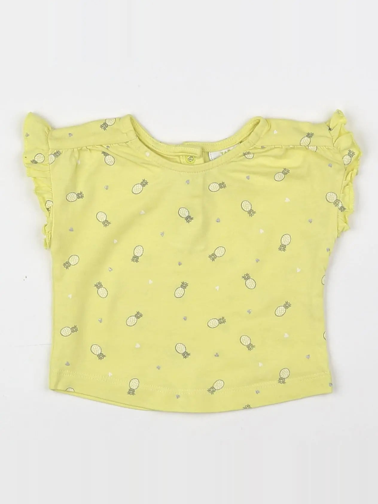 Tape à l'oeil - tee-shirt jaune - 3 mois