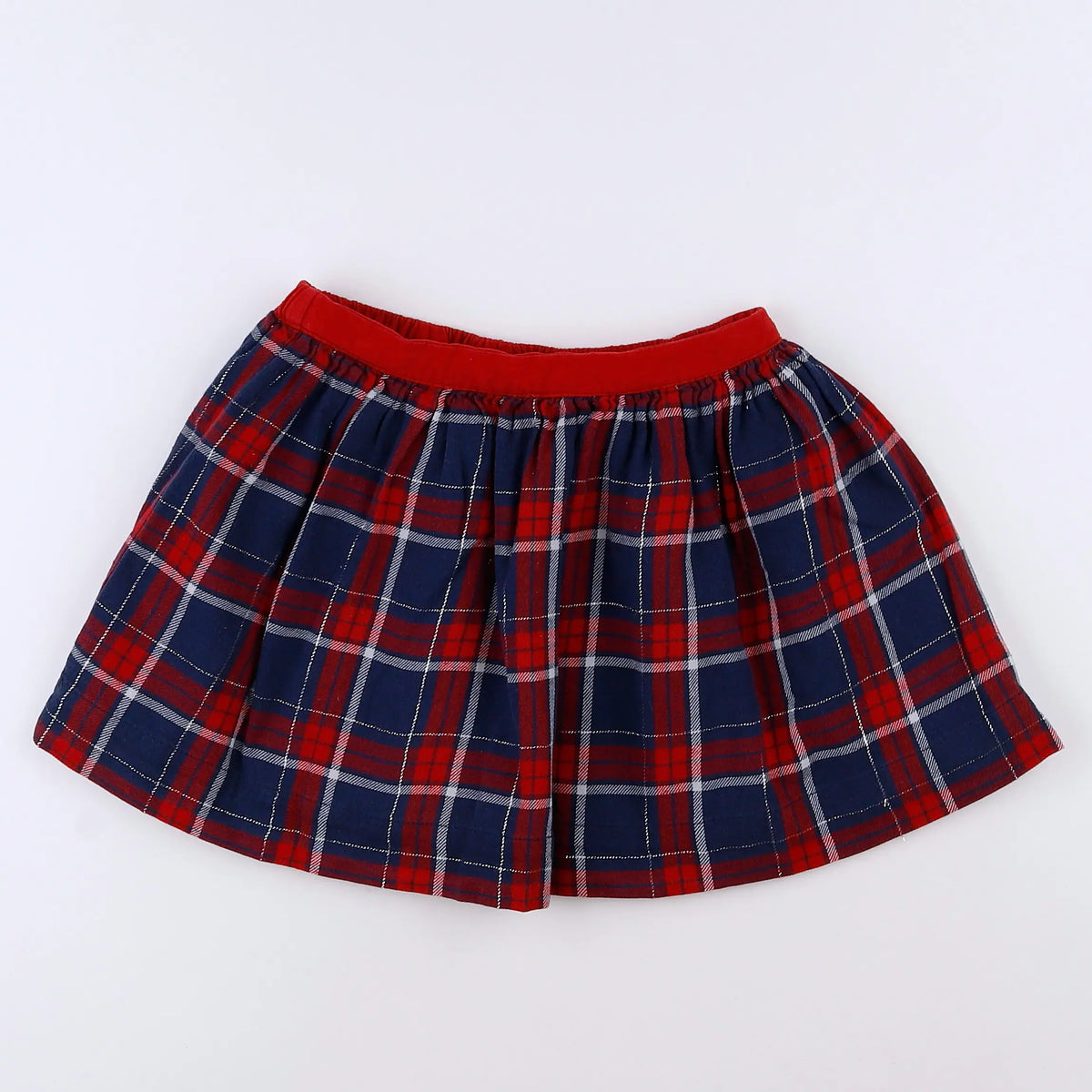 Vertbaudet - jupe bleu, rouge - 5 ans