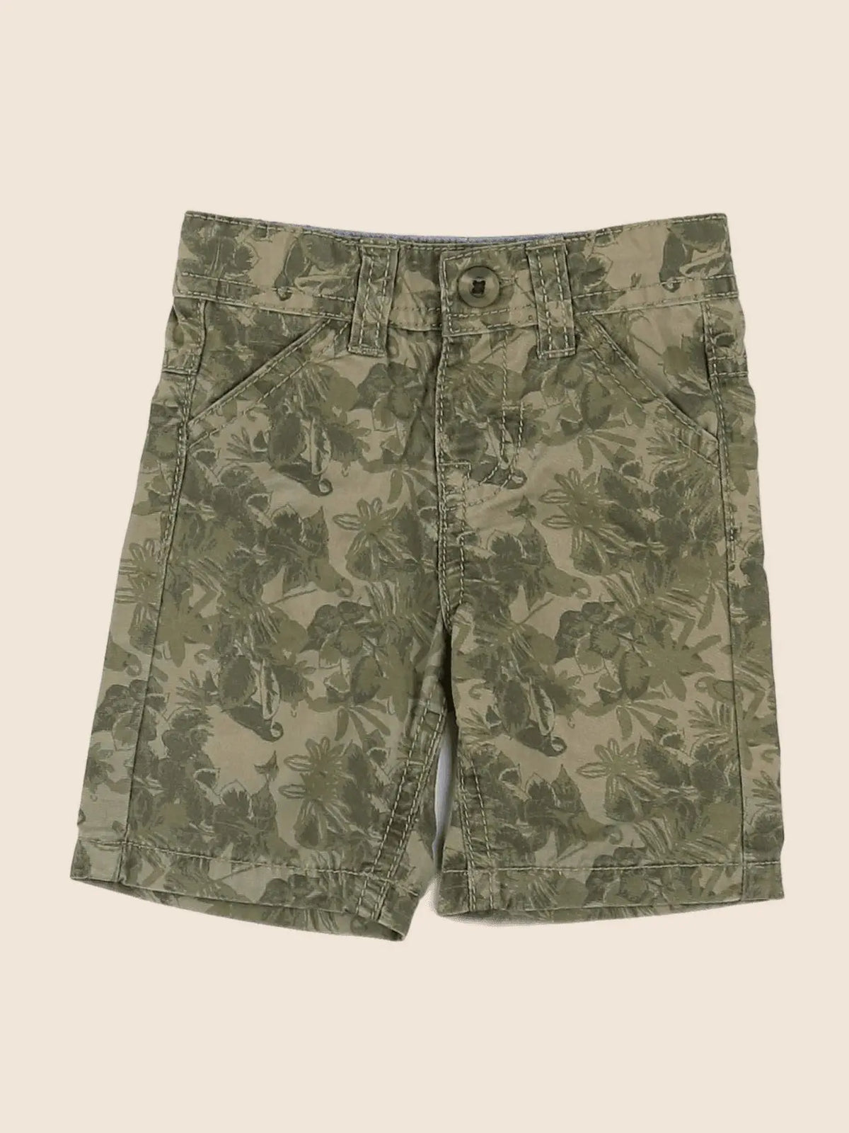 Tape à l'oeil - short beige, vert - 3 mois