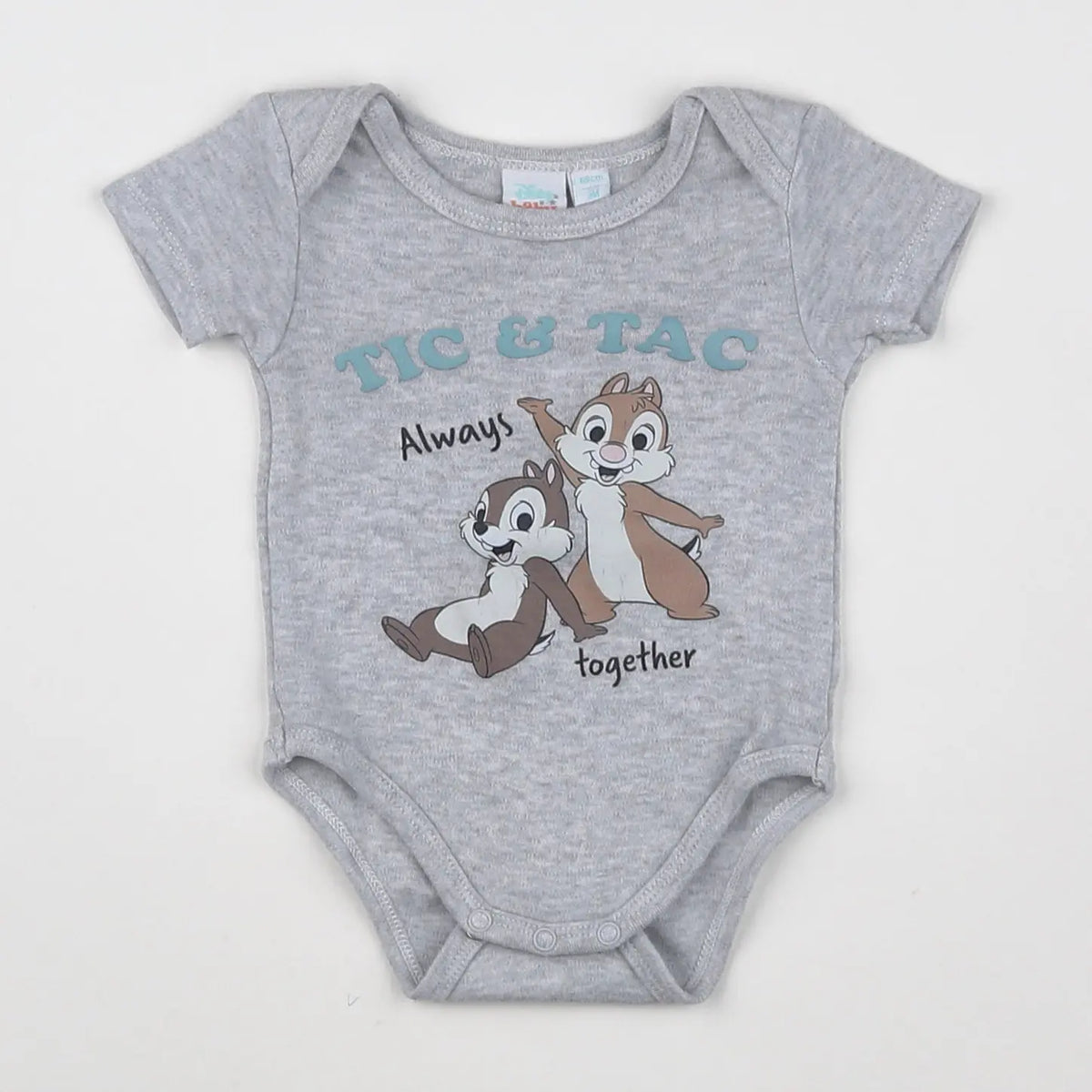 Vertbaudet - body gris - 3 mois