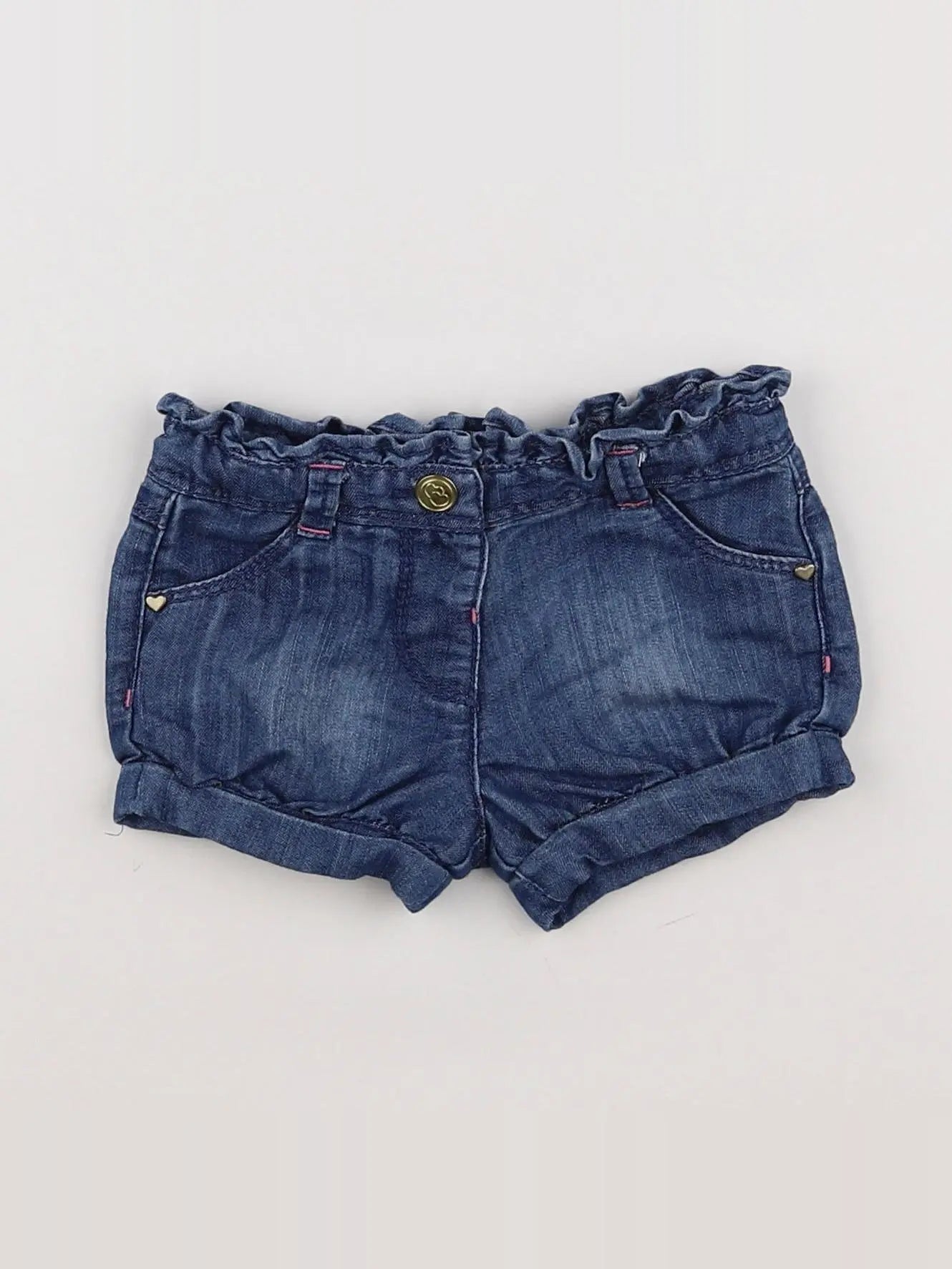 Tape à l'oeil - short bleu - 6 mois