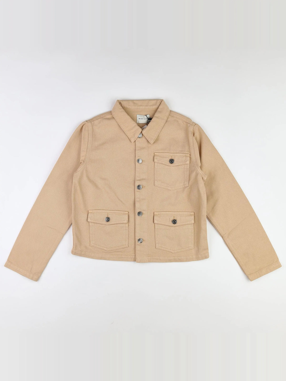 The new society - veste beige (état neuf) - 14 ans