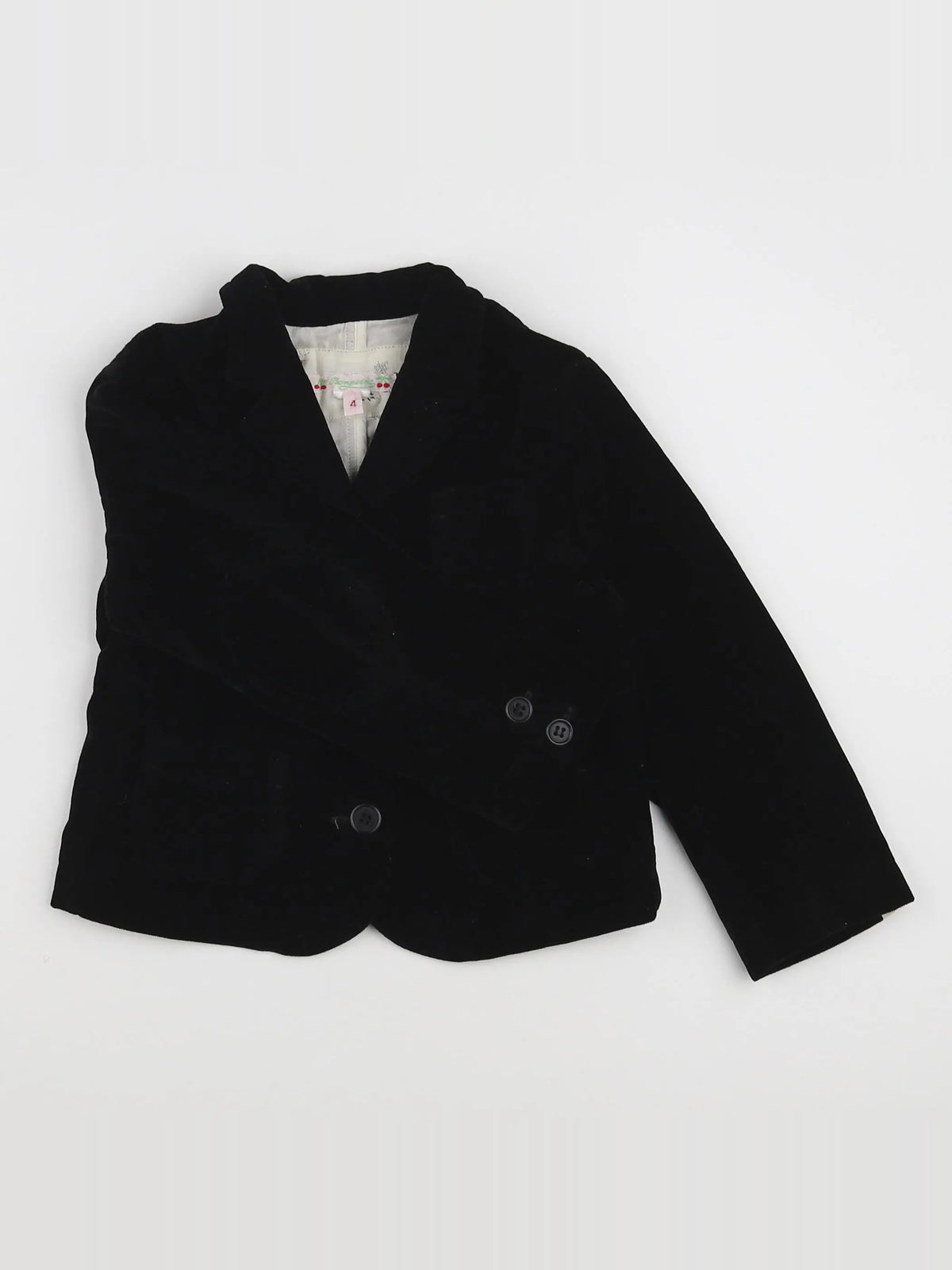 Bonpoint - veste noir - 4 ans