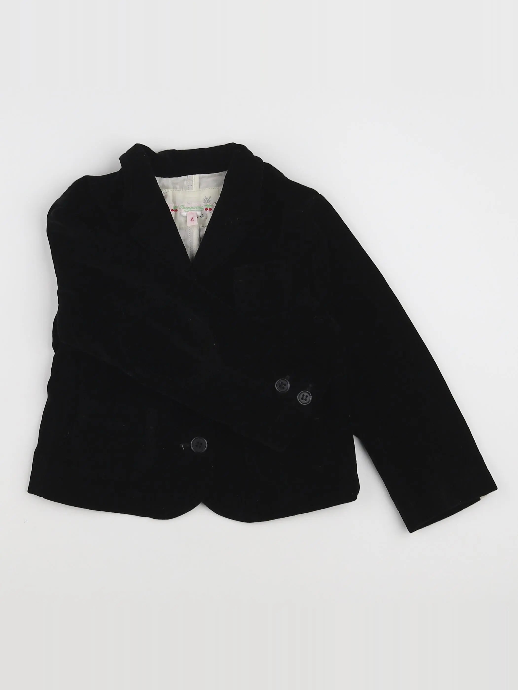 Bonpoint - veste noir - 4 ans