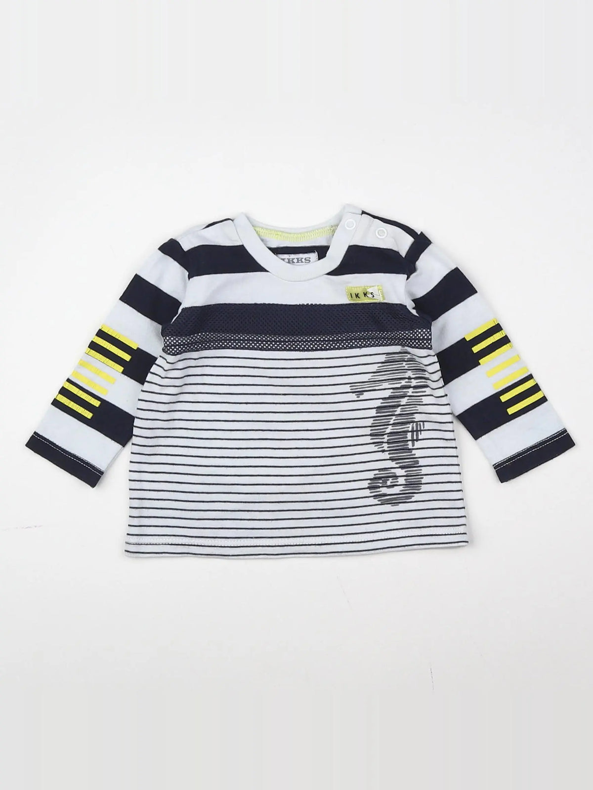 IKKS - tee-shirt multicolore - 3 mois